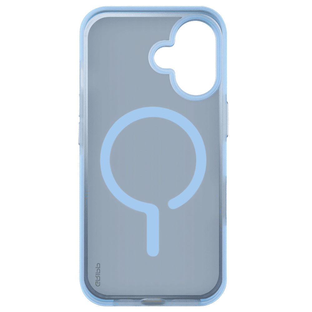 GRIPP Slimfit TPU Back Cover for Apple iPhone 16 (MagSafe Charging Support, Blue)_4