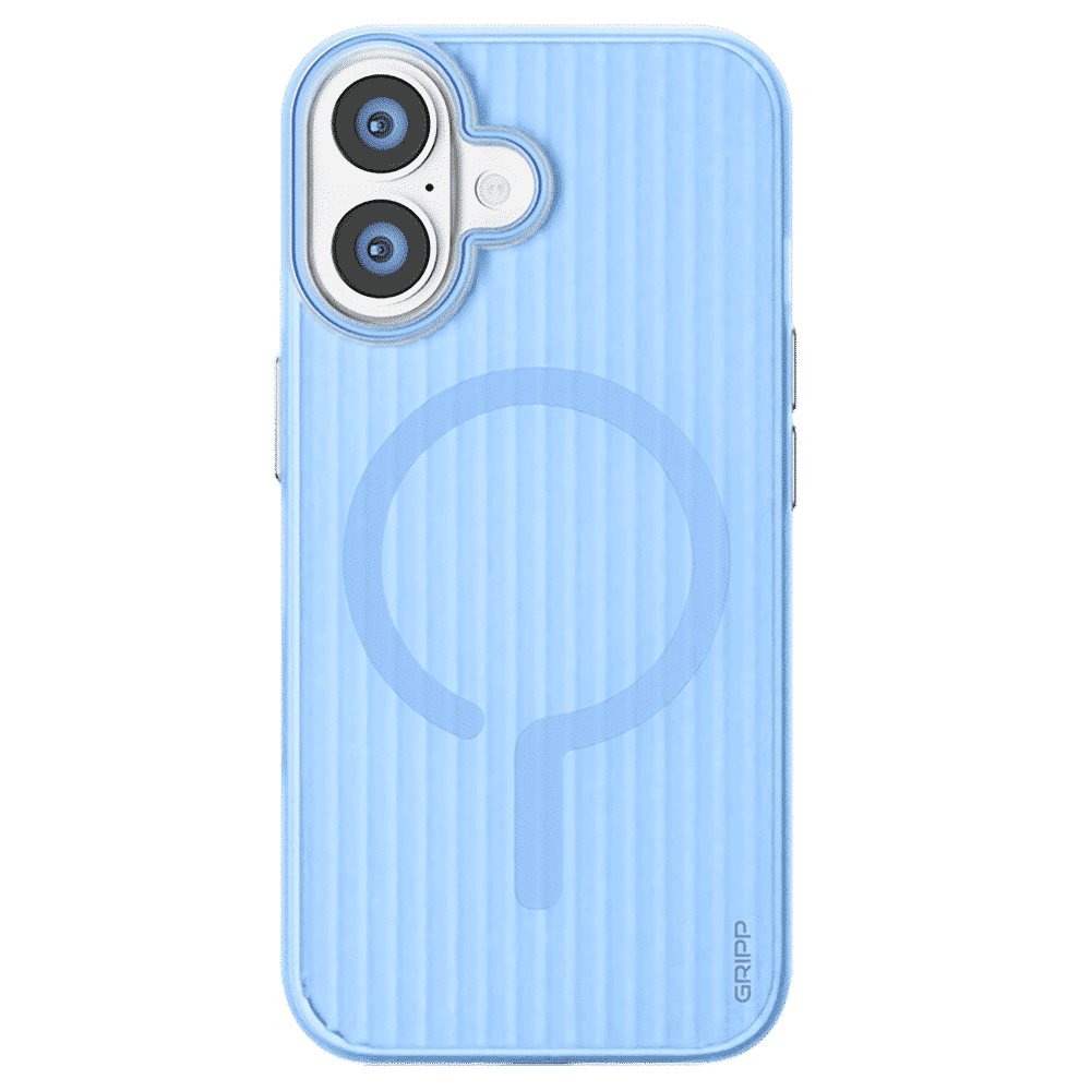 GRIPP Slimfit TPU Back Cover for Apple iPhone 16 Plus (MagSafe Charging Support, Blue)_5
