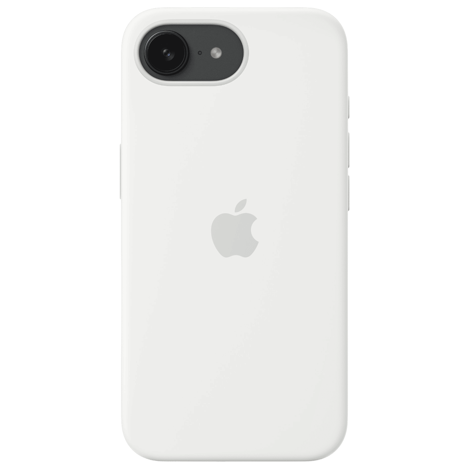 Apple MD3P4ZM/A Soft Silicon Back Cover for iPhone 16e (Soft Microfiber Lining, White) Apple MD3P4ZM/A Soft Silicon Back Cover for iPhone 16e (Soft Microfiber Lining, White)_1