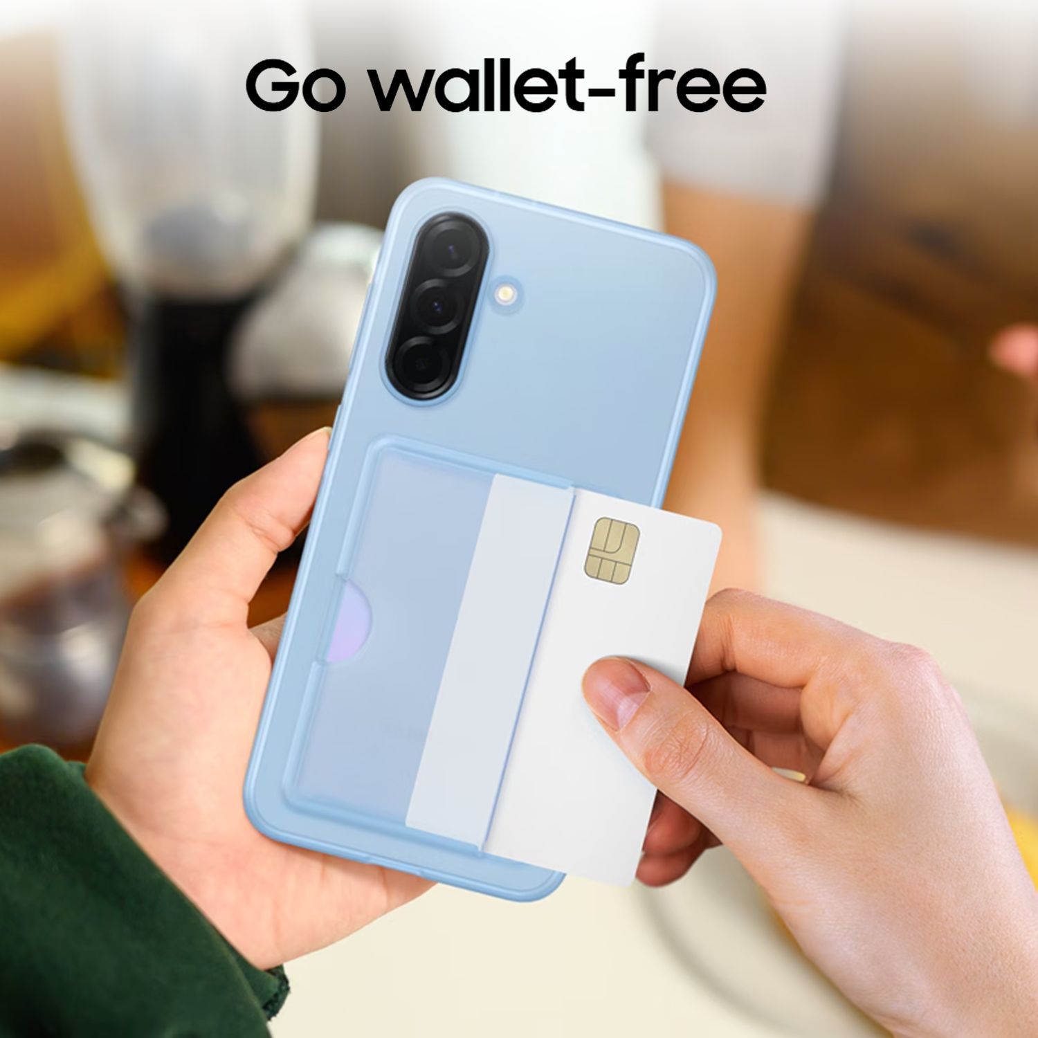 SAMSUNG TPU Card Slot Case for SAMSUNG Galaxy A36 5G (Wallet-free, Black)_8