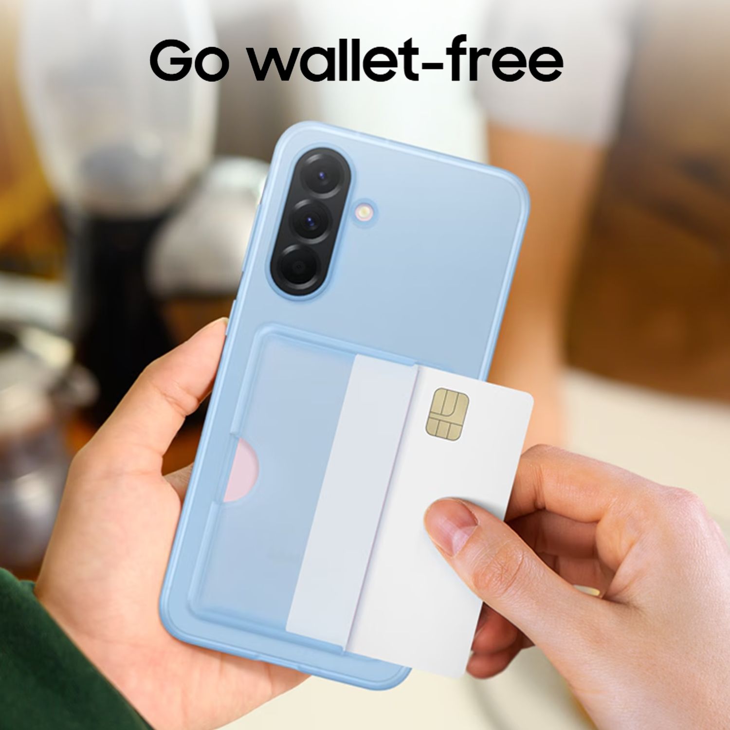 SAMSUNG TPU Card Slot Case for SAMSUNG Galaxy A56 5G (Wallet-free, Black)_8