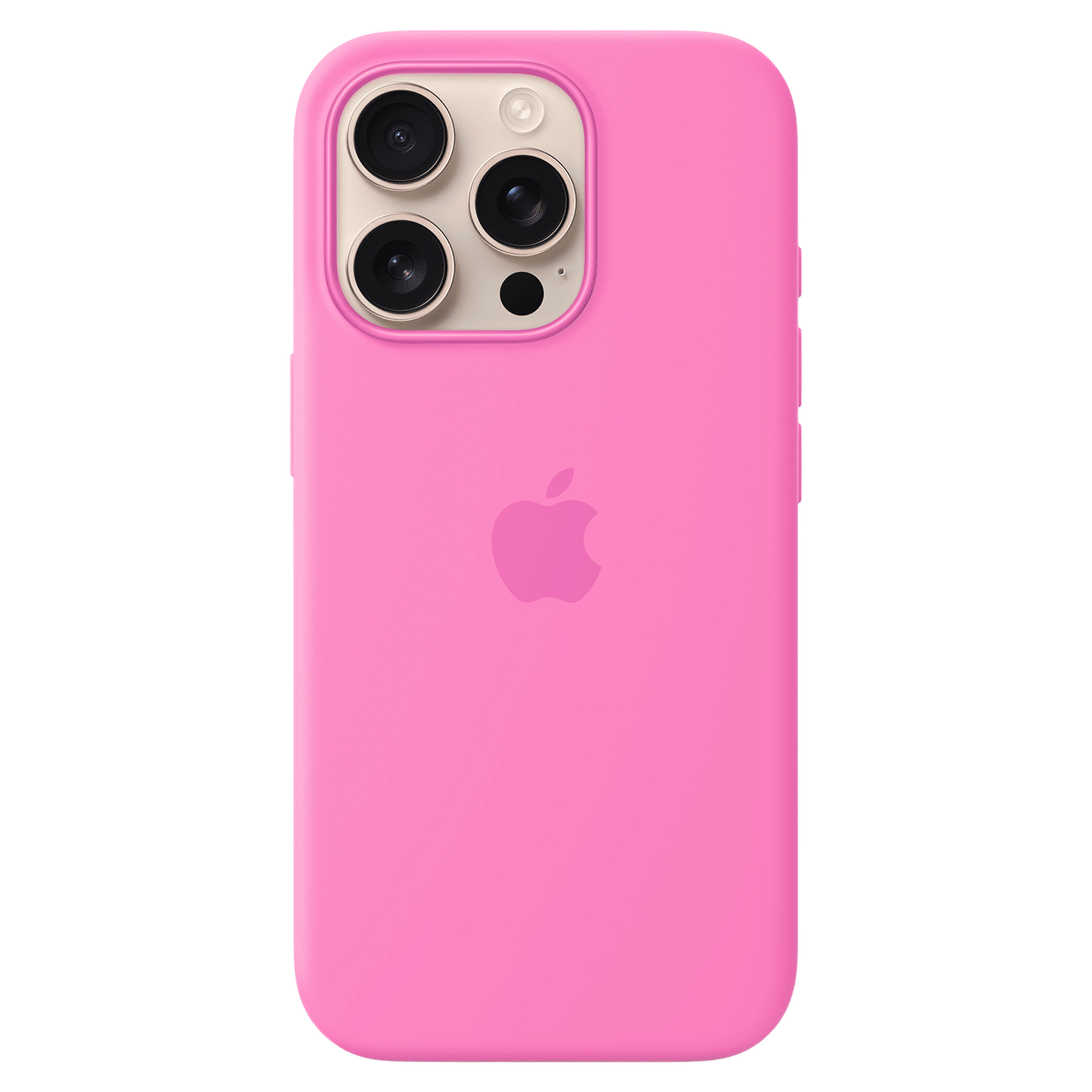 Apple Soft Silicone Back Cover Apple iPhone 16 Pro (MagSafe Charging Support, Peony) Apple Soft Silicone Back Cover Apple iPhone 16 Pro (MagSafe Charging Support, Peony)_2