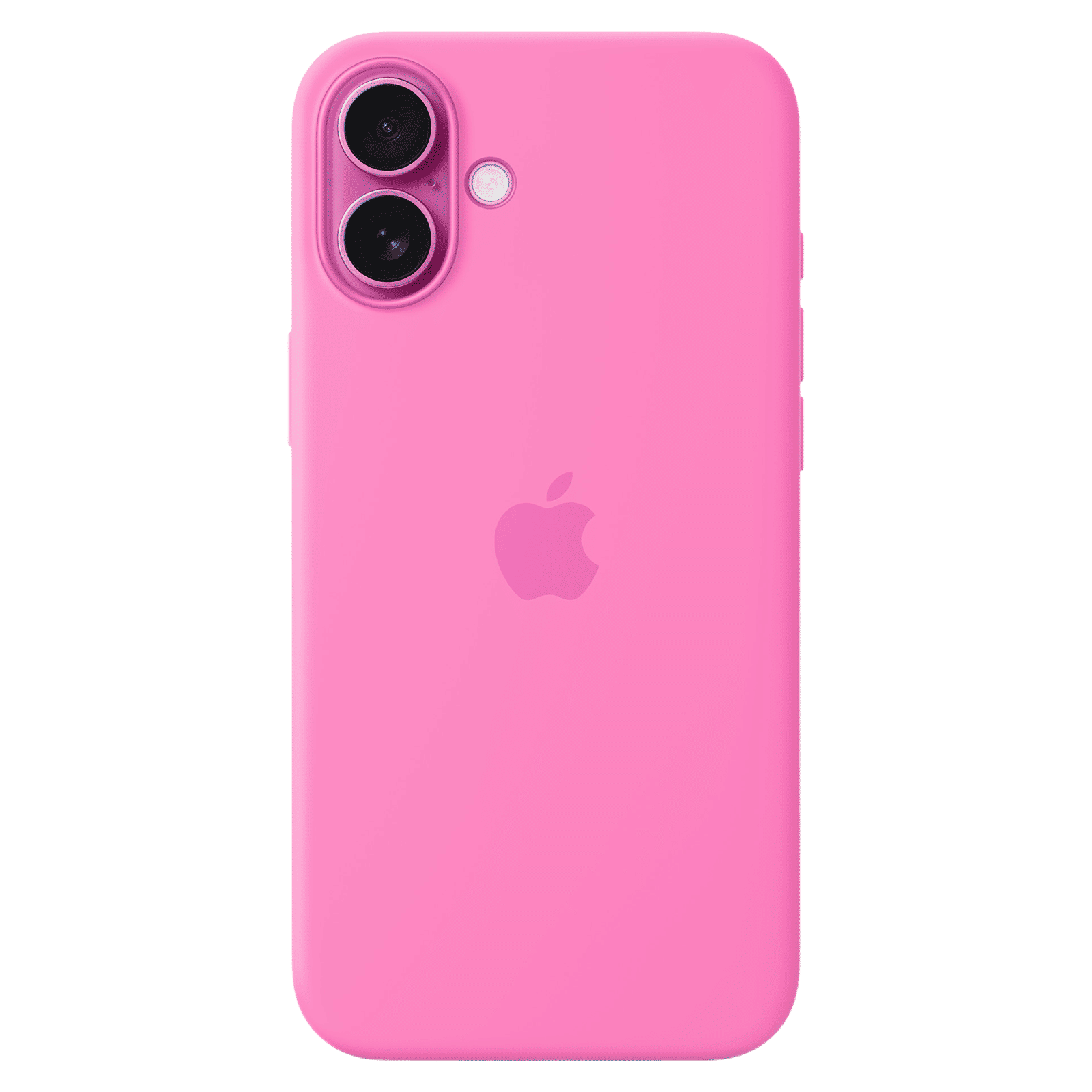 Apple Soft Silicone Back Cover Apple iPhone 16 Plus (MagSafe Charging Support, Peony)_1