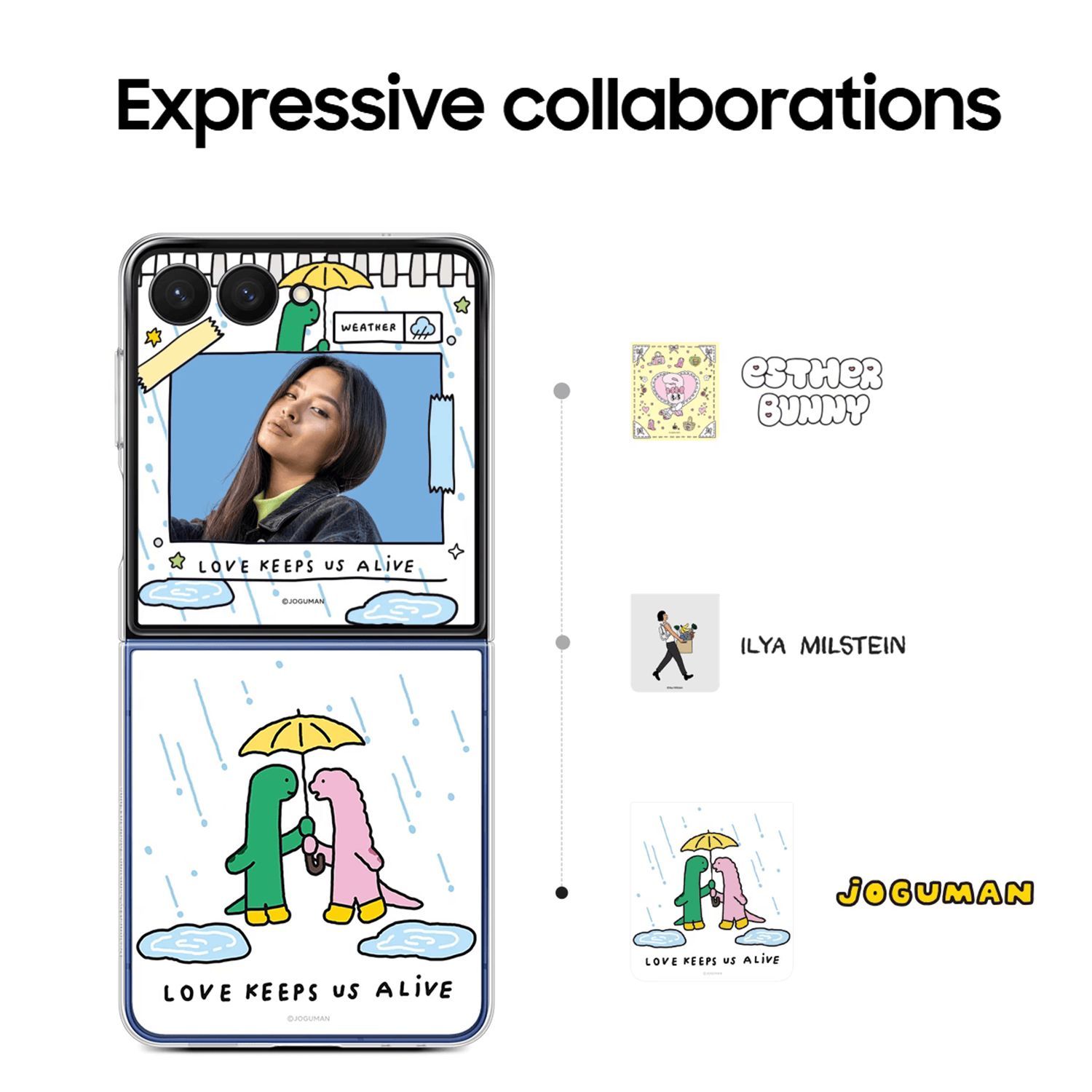 SAMSUNG Polycarbonate Back Cover for SAMSUNG Galaxy Z Flip7 (Flipsuit, Transparent)_10