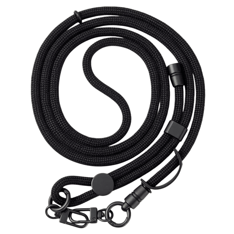 Croma TPU Back Cover, Lanyard & Card Holder Combo for Apple iPhone 17 Pro (Magsafe Charging Compatible, Clear)_4