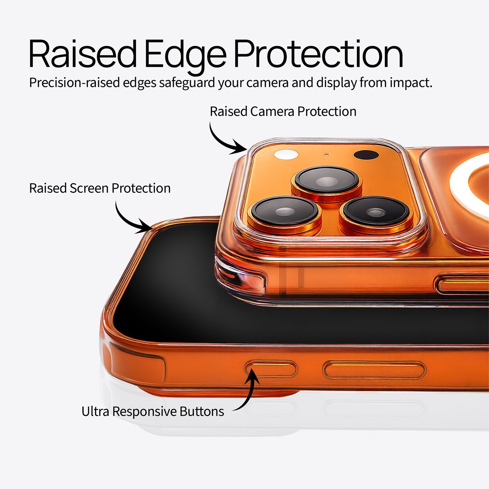 CYTRON AURA-X Back Cover for Apple iPhone 17 Pro (MagSafe Compatible, Clear)_9