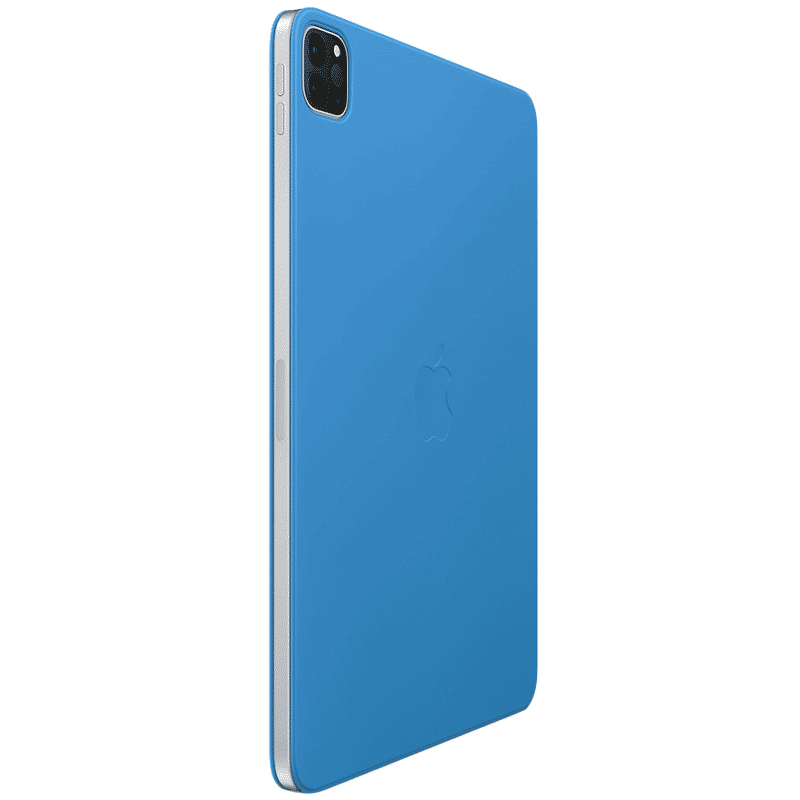 Apple Smart Polyurethane Folio Case for Apple iPad Pro 11 (2nd Gen) 11 Inch (Automatically Wakes, Surf Blue)_3