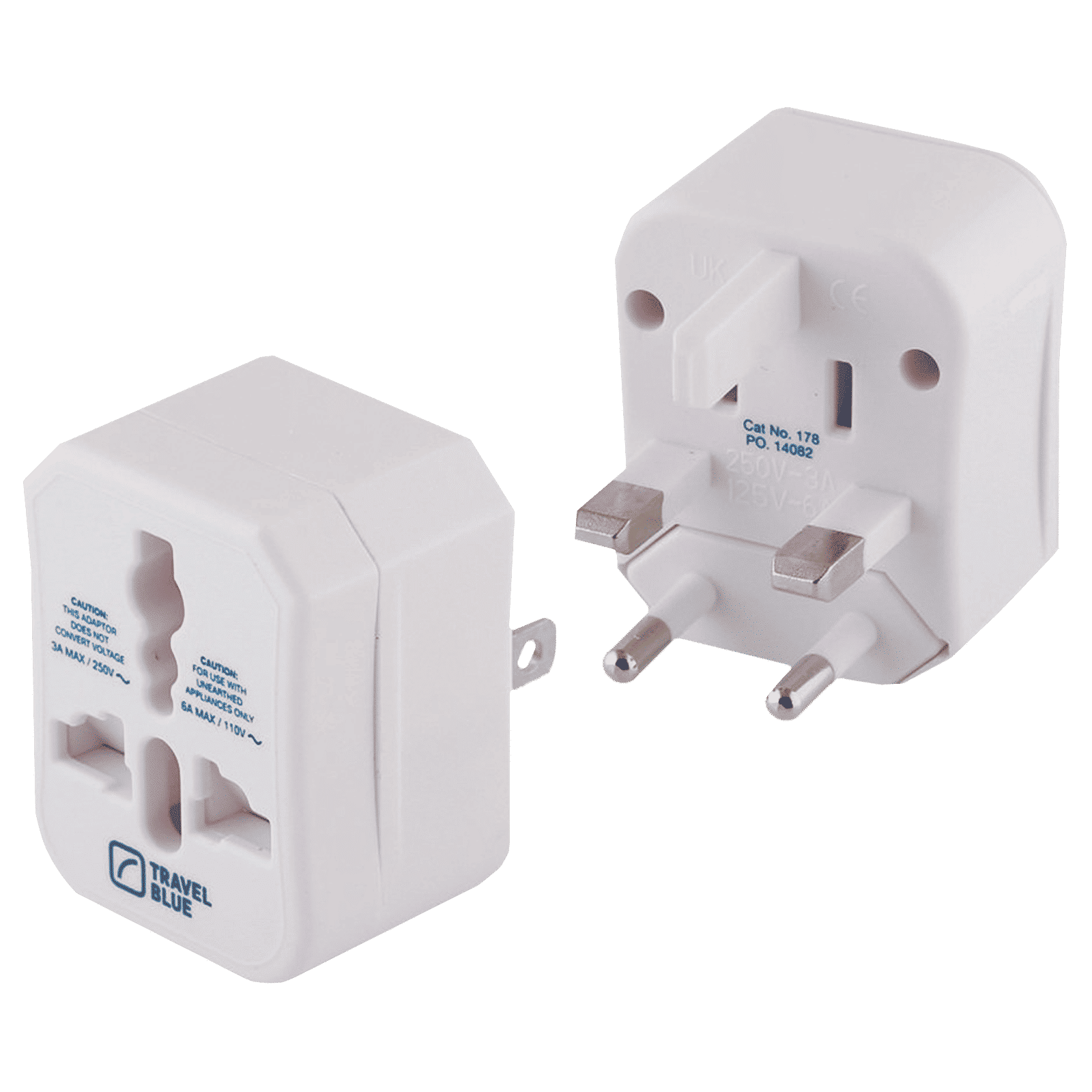 TRAVEL BLUE Worldwide Travel Adaptor Set (178, Blue) TRAVEL BLUE Worldwide Travel Adaptor Set (178, Blue)_3
