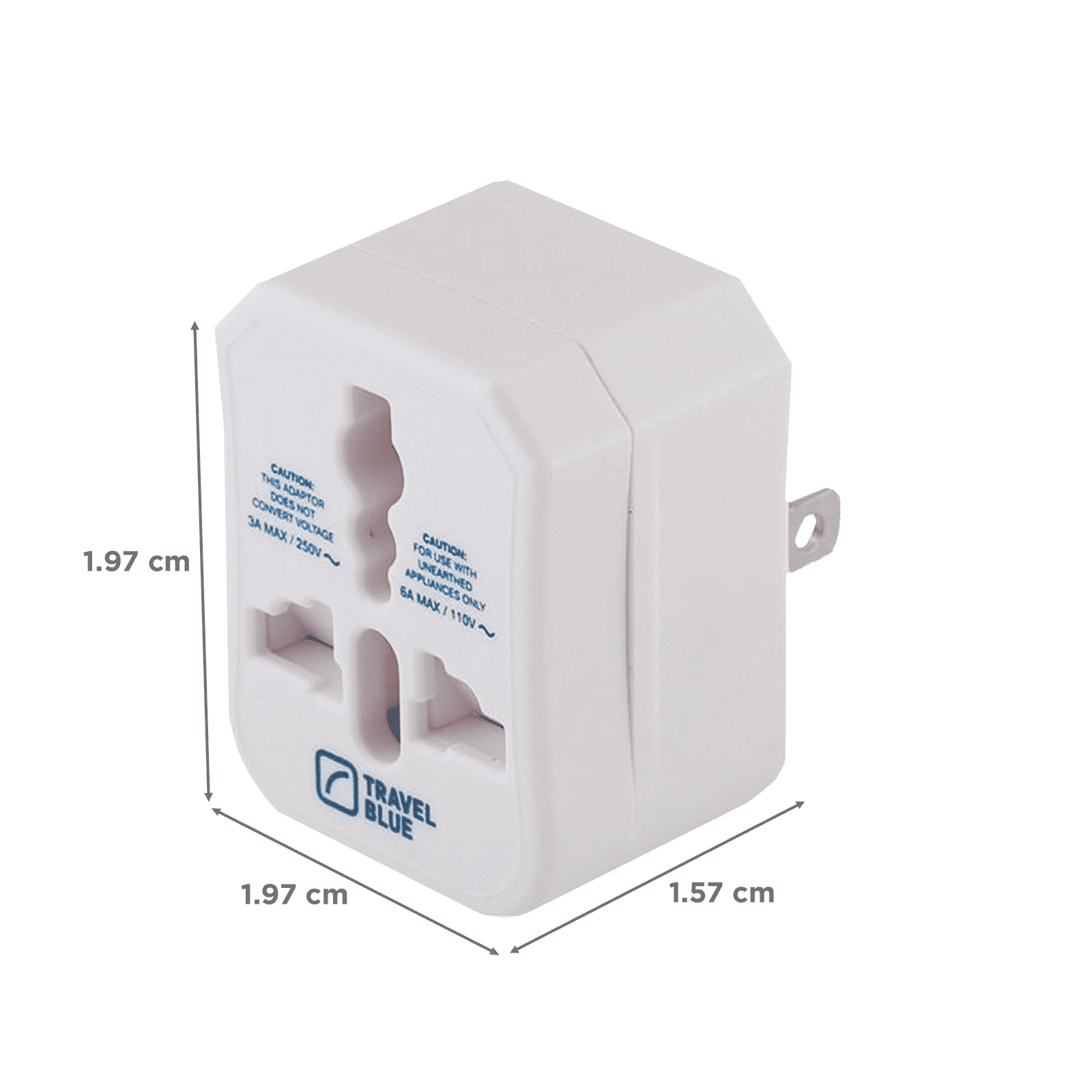 TRAVEL BLUE Worldwide Travel Adaptor Set (178, Blue) TRAVEL BLUE Worldwide Travel Adaptor Set (178, Blue)_4