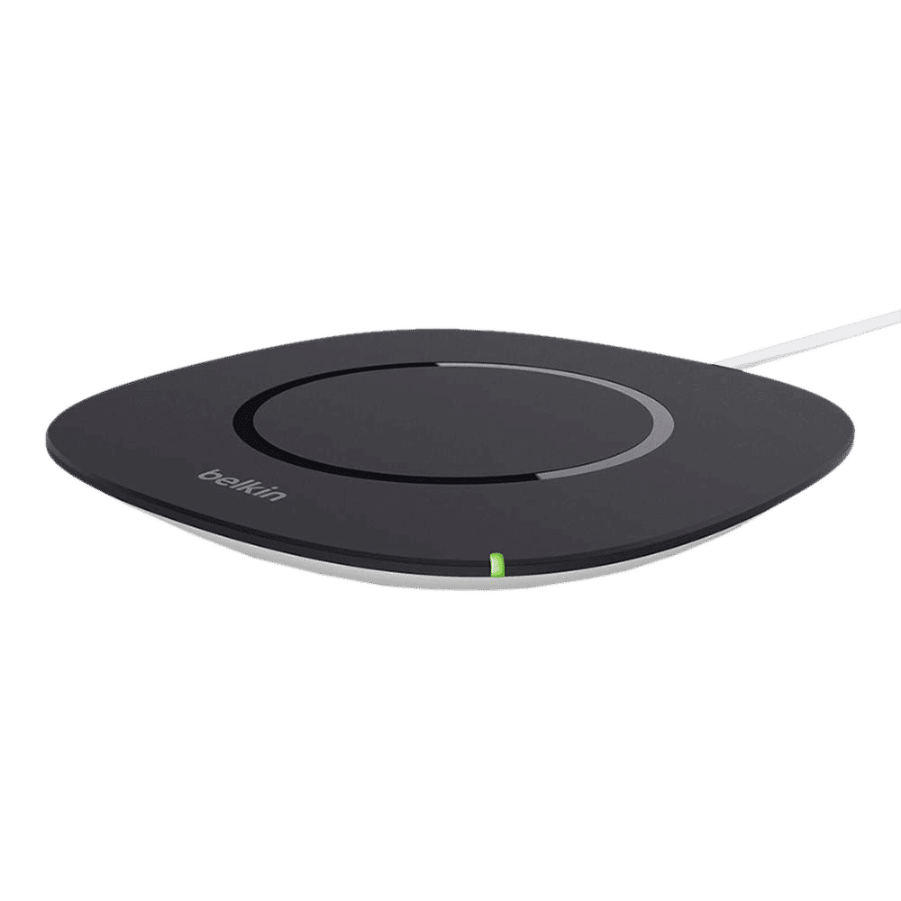 belkin Boost Up Qi 5W Wireless Charging Pad for iOS, Android (Case Compatible Design, Black)_1