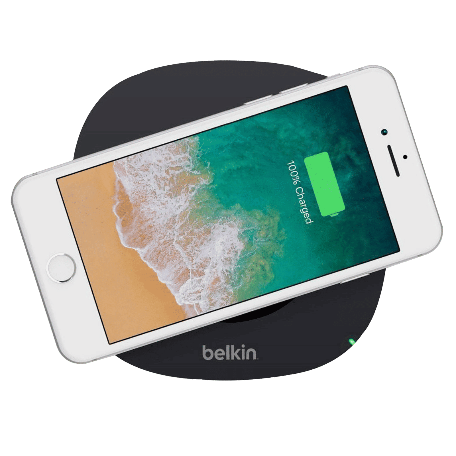 belkin Boost Up Qi 5W Wireless Charging Pad for iOS, Android (Case Compatible Design, Black)_7