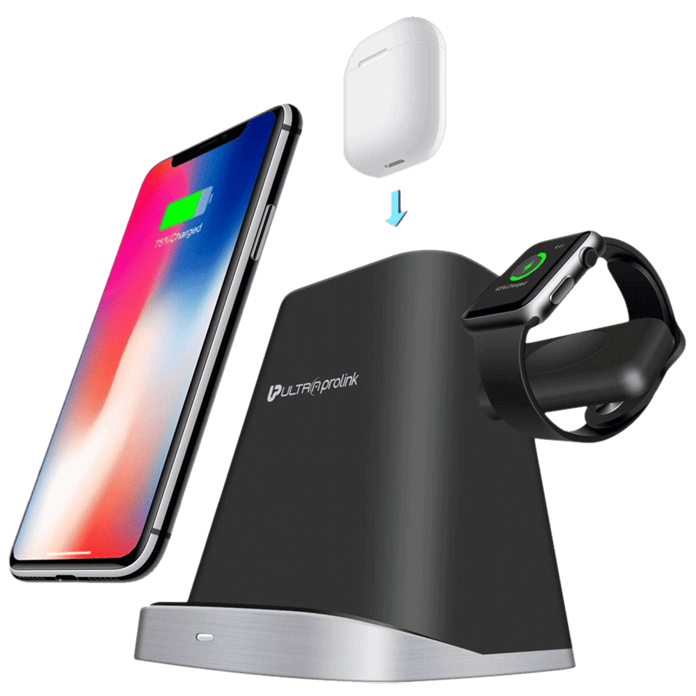 ultraprolink Wireless Charging Pad (UM1006, Black)_1