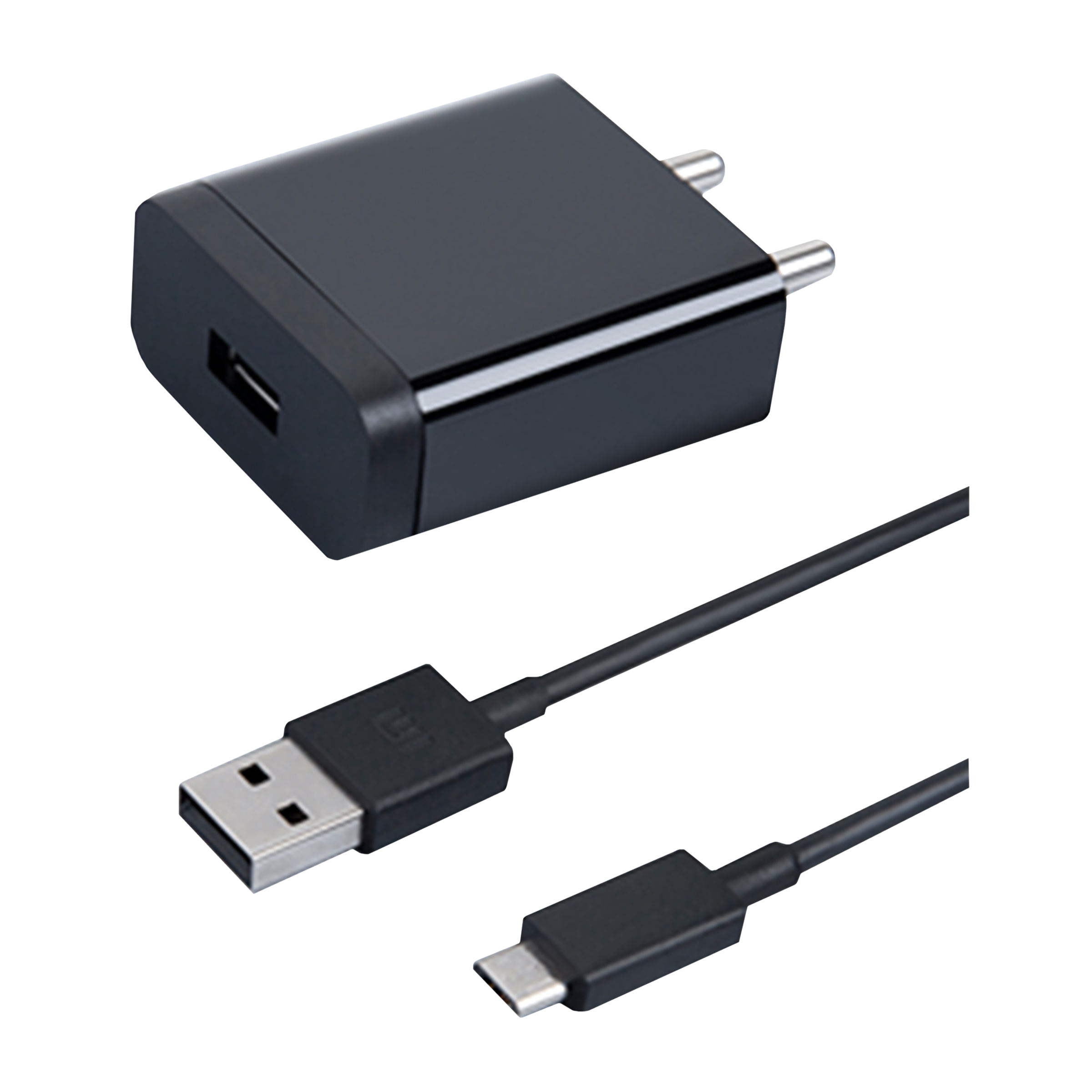 Mi 10W Type A Fast Charger (Type A to Micro USB Cable, 36 Degree Protection, Black)_1