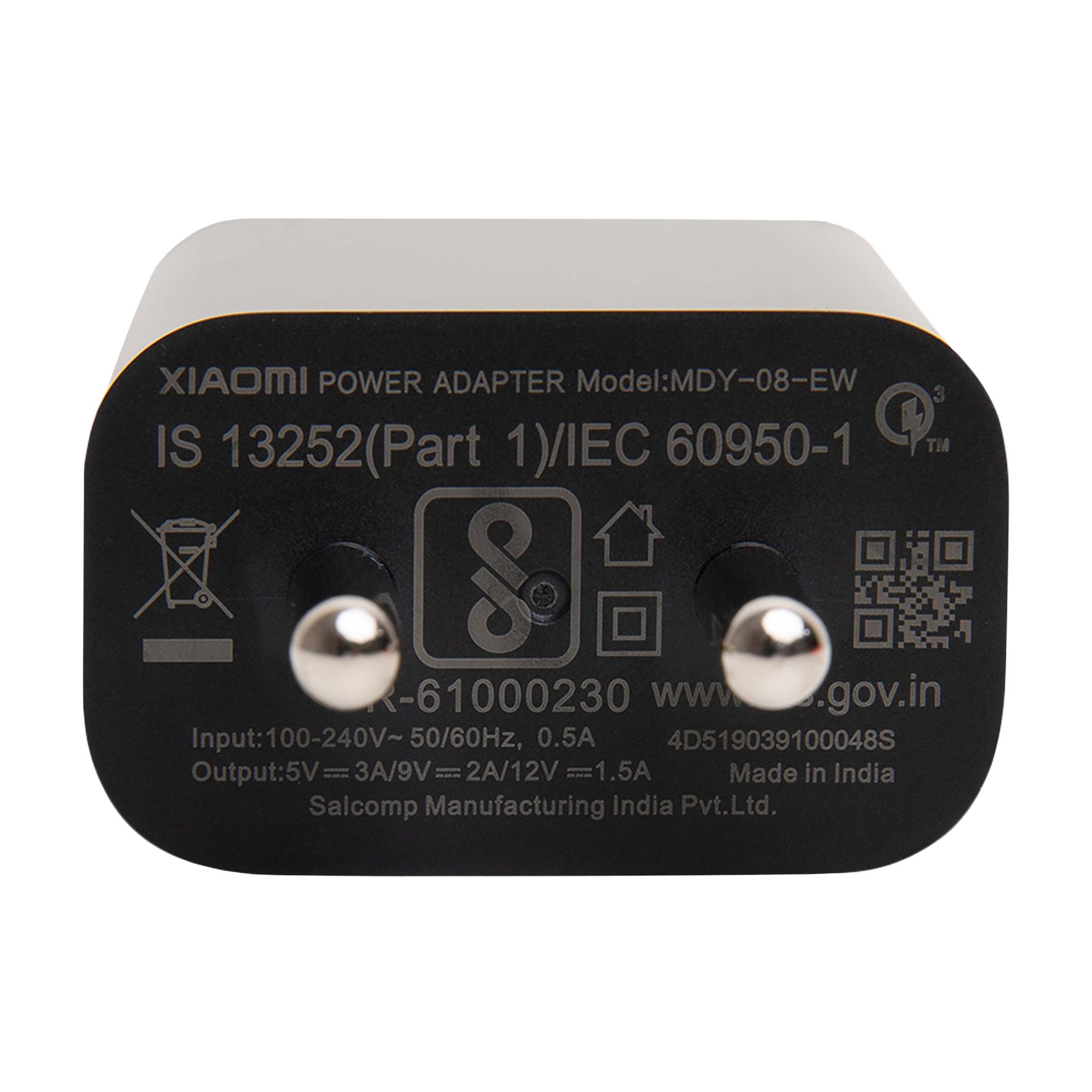 Mi 10W Type A Fast Charger (Type A to Micro USB Cable, 36 Degree Protection, Black)_6