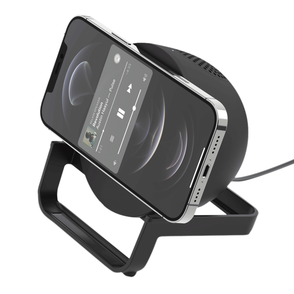 belkin AUF001zbBK 10W Wireless Charger for iPhone and Android (Versatile Stand, Black)_3