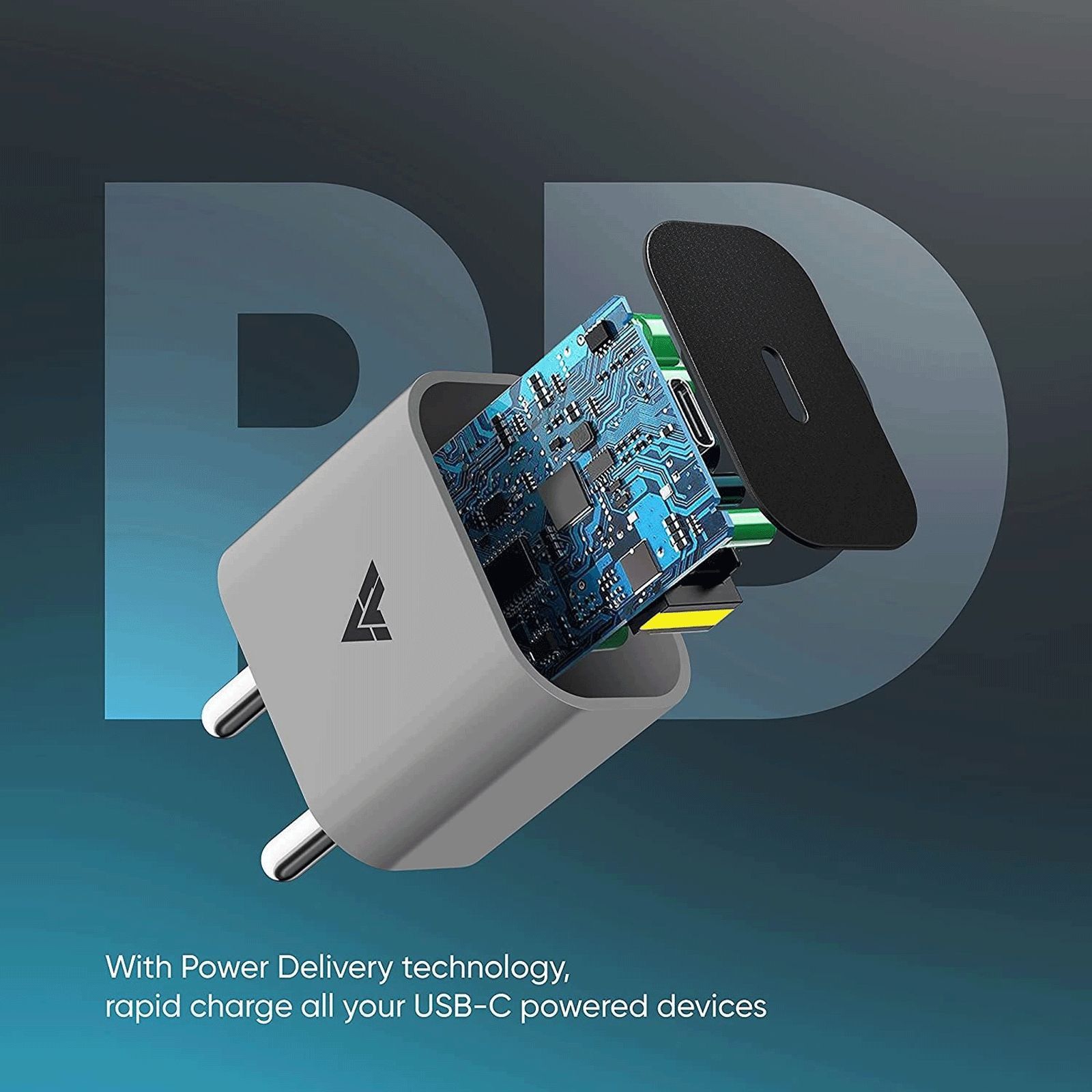 Vaku 20W Type C Fast Charger (Adapter Only, Comprehensive Protection, Grey) Vaku 20W Type C Fast Charger (Adapter Only, Comprehensive Protection, Grey)_4