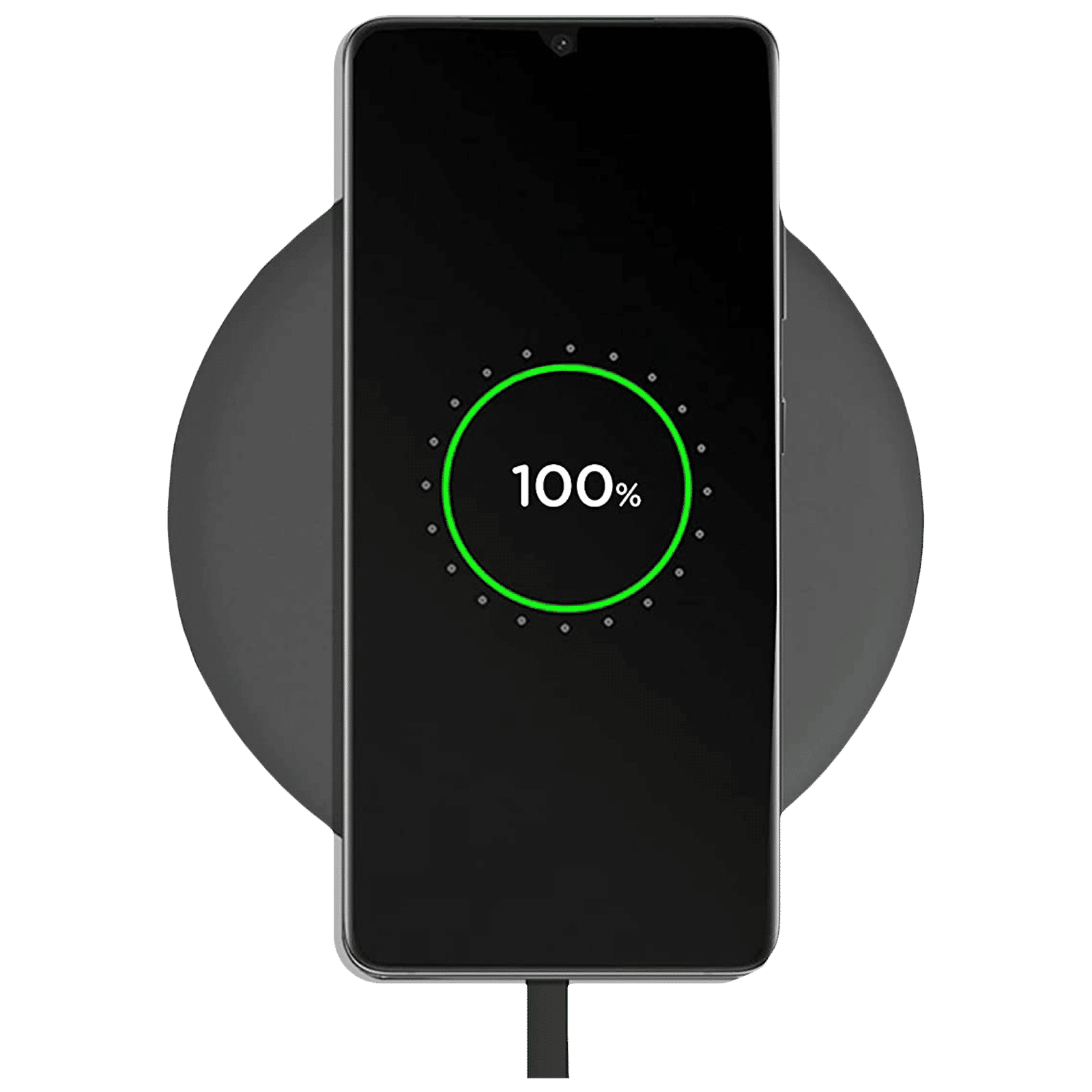 Pebble Sense Pro 15W Wireless Charger for iPhone 11, 11 Pro, 11 Pro Max, XS Max, XR, XS, X, 8, 8 Plus/SAMSUNG Galaxy Note 10, Note 10 Plus, S10, S10 Plus, S10E, Note 9, S9, S9 Plus (Qi Certified, Temprature Control Technology, Black)_3