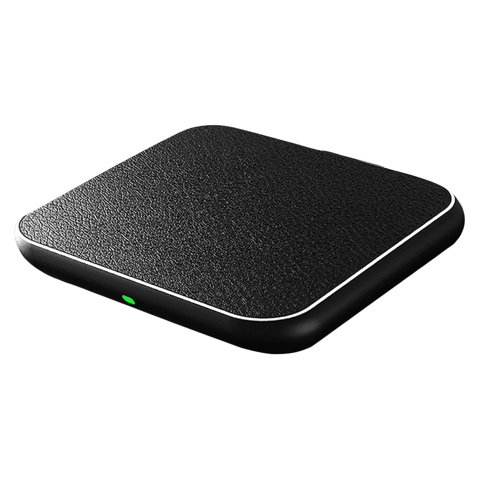Pebble Crux 10W Wireless Charger for iOS, Android (Qi Certified, 10 Way Circuit Protection, Charcoal Black)_4