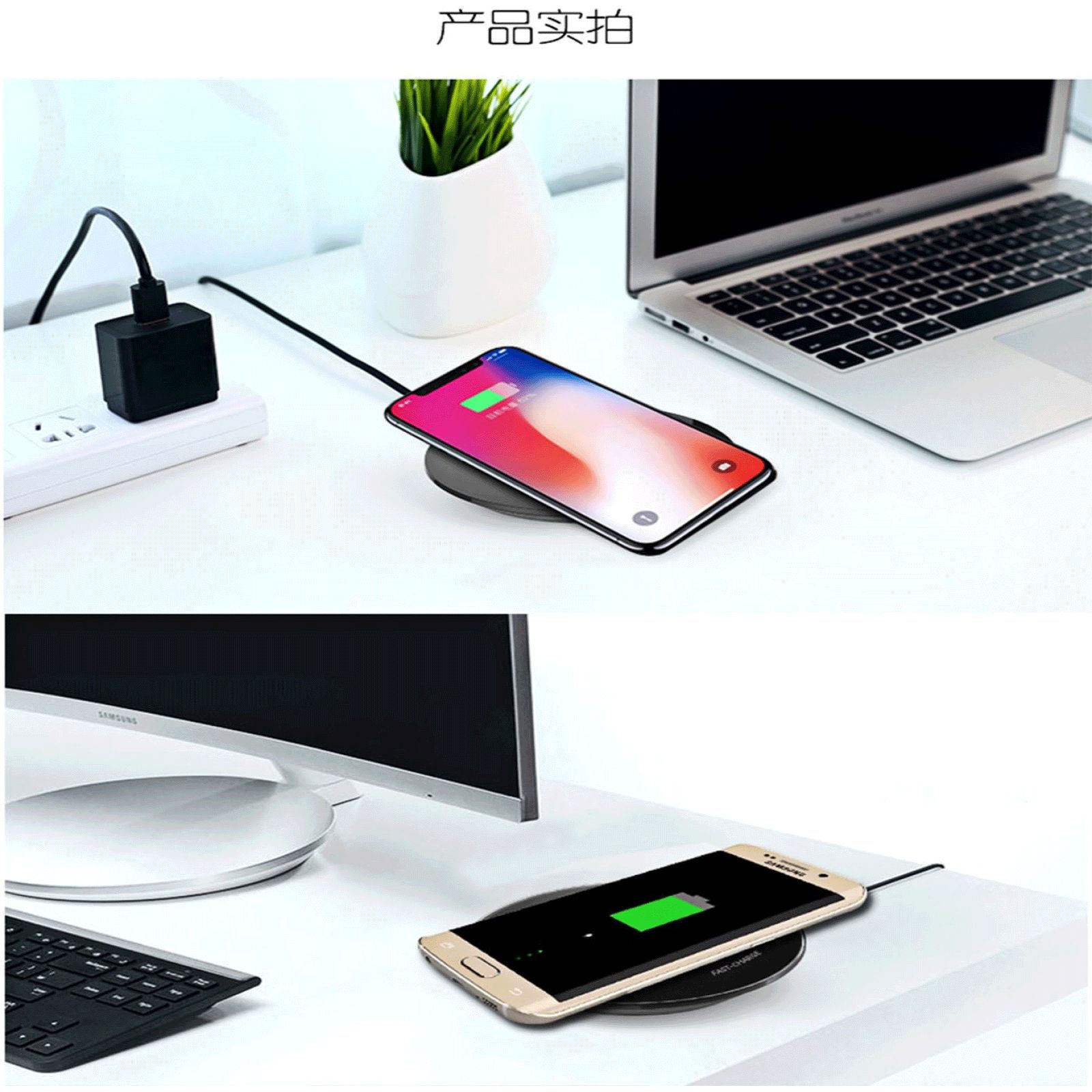 Soopii 10W Wireless Charger for iPhone 11, 11 Pro, 11 Pro Max, XS Max, XS, XR, X, 8, 8 Plus/SAMSUNG Note 10, 10 Plus, S10, S10 Plus, S10E, Note 9, S9, S8, Note 8/Google Pixel 3, 3XL, 4XL (Qi Compatible, Black) Soopii 10W Wireless Charger for iPhone 11, 11 Pro, 11 Pro Max, XS Max, XS, XR, X, 8, 8 Plus/SAMSUNG Note 10, 10 Plus, S10, S10 Plus, S10E, Note 9, S9, S8, Note 8/Google Pixel 3, 3XL, 4XL (Qi Compatible, Black)_6