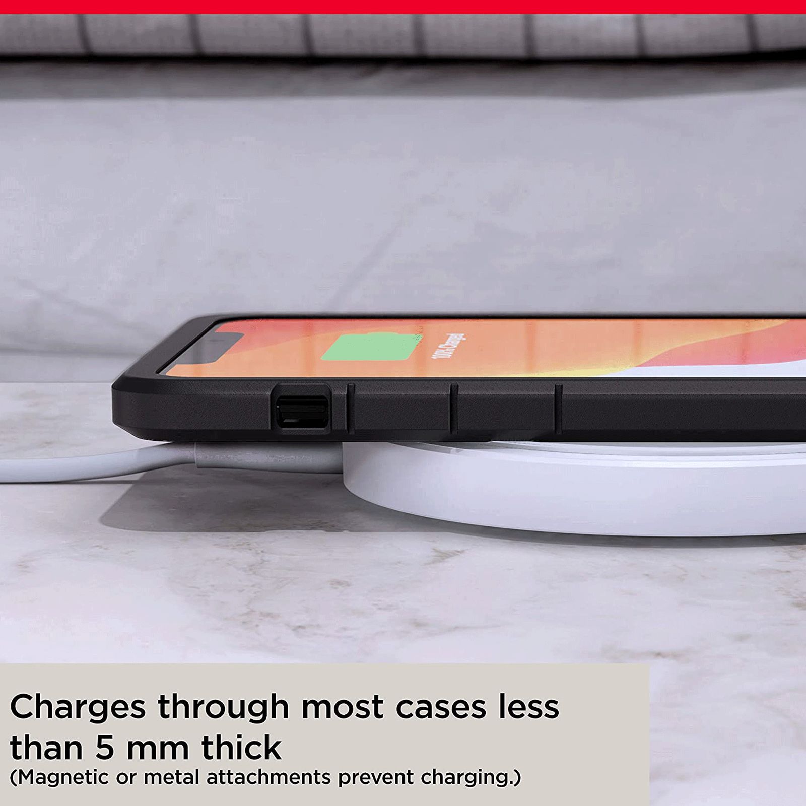 SanDisk Ixpand 15W Wireless Charger for iOS, Android, Earbuds (Qi Certified, Temprature Control Technology, White) SanDisk Ixpand 15W Wireless Charger for iOS, Android, Earbuds (Qi Certified, Temprature Control Technology, White)_5