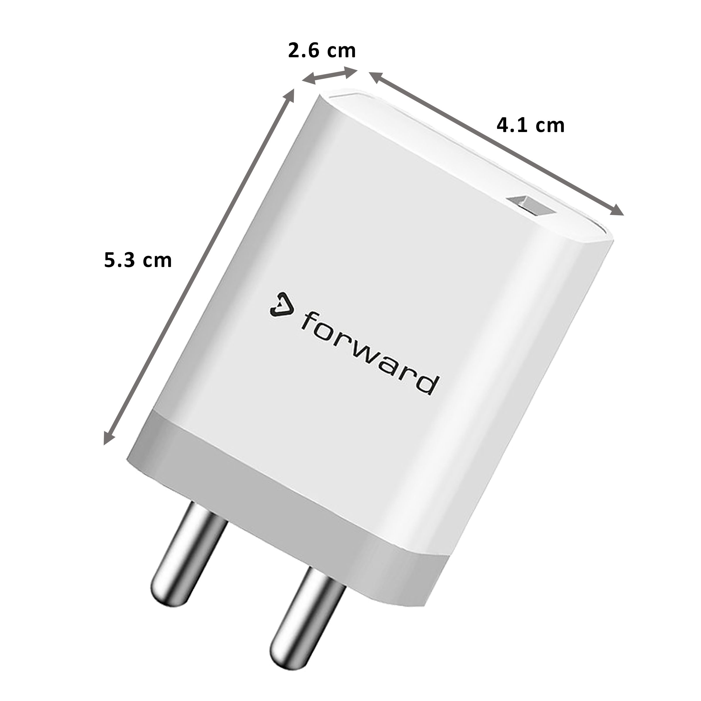 Forward CE-QC 301 18W USB 3.0 Fast Charger (USB Cable, Over Voltage Protection, White) Forward CE-QC 301 18W USB 3.0 Fast Charger (USB Cable, Over Voltage Protection, White)_2