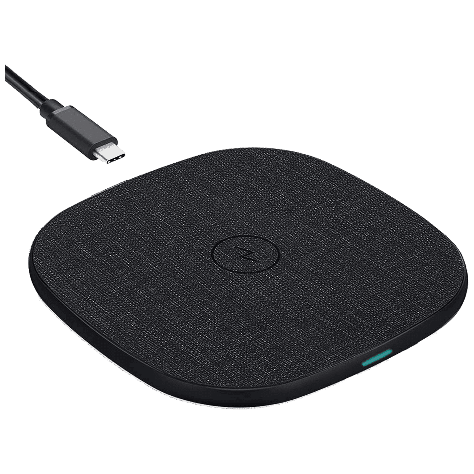 UNIGEN Unipad 10W Wireless Charging Pad for iPhone, Android and Truly Wireless Earbuds (Multiple Safety Protection, Black)_1