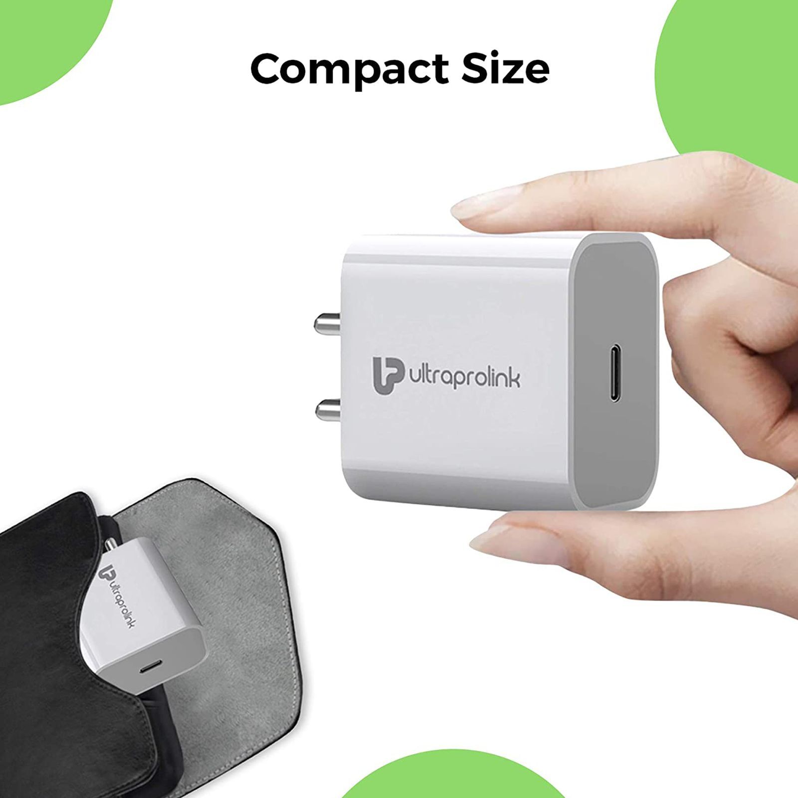 UltraProlink Boost 20W Type C Fast Charger (Adapter Only, Built-in Smart Chip, White)_6