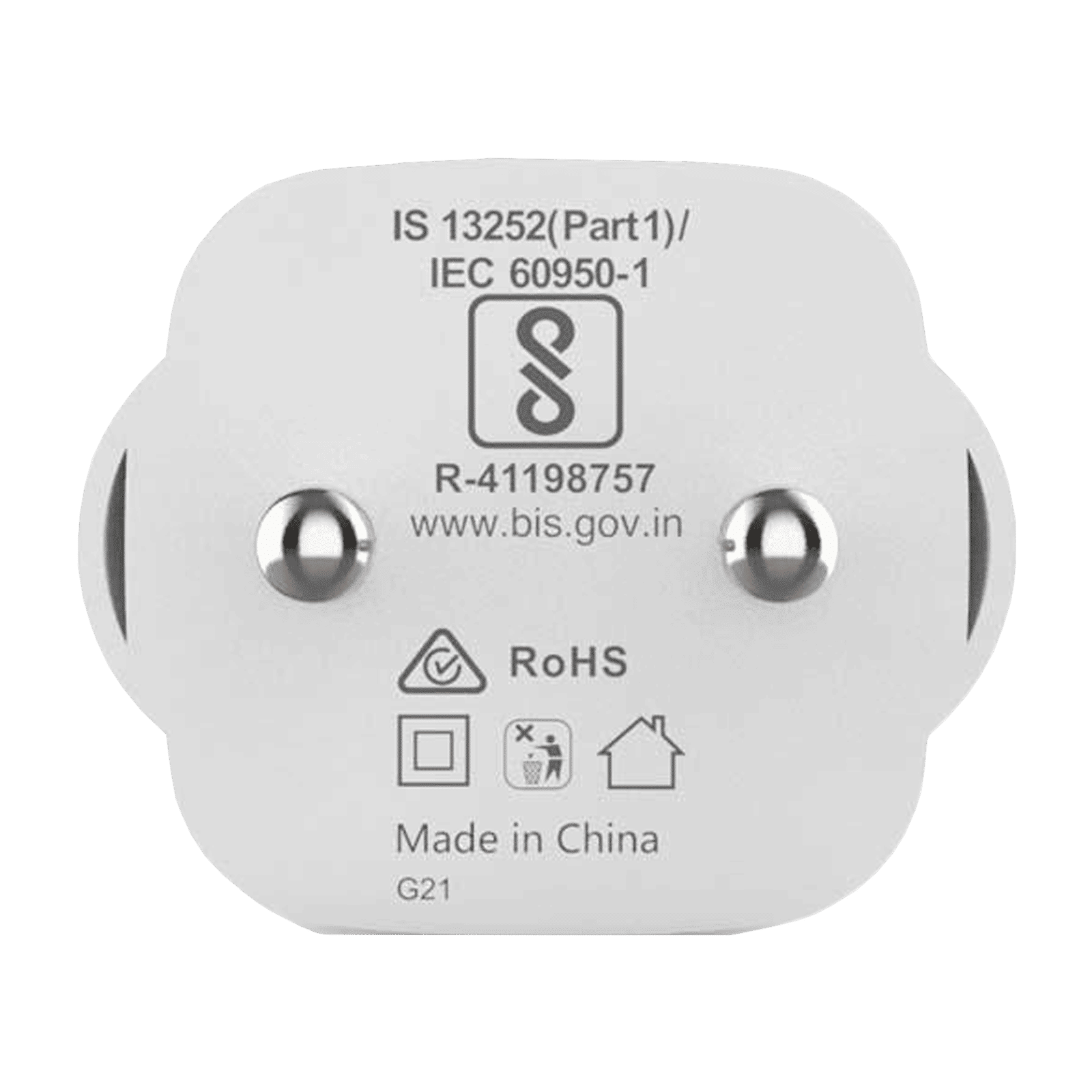 Stuffcool Neutron 20W Type A & Type C 2-Port Fast Charger (Adapter Only, 7 Layers of Protection, White)_9