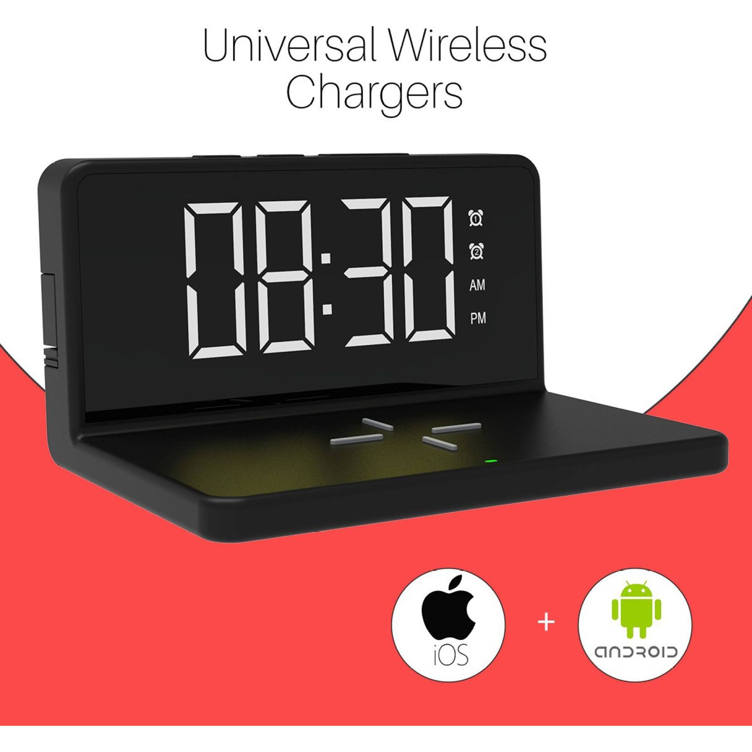 Portronics Freedom 4A 10W Desktop Wireless Charger for iOS, Android (Qi Charging, Black)_7