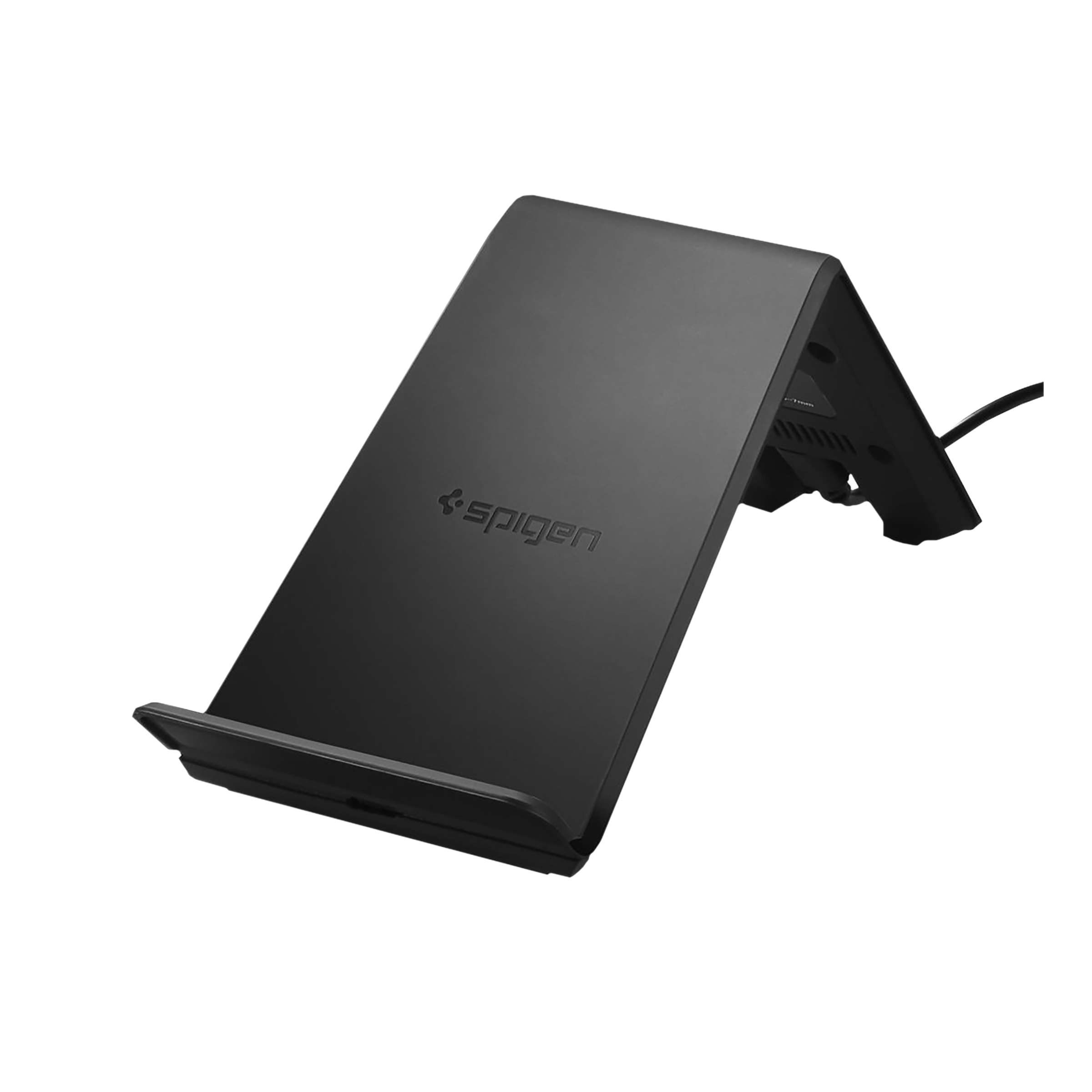 Spigen F303W 9W Wireless Charger for iPhone X, 8, 8 Plus/ SAMSUNG Galaxy S9, S9 Plus, Note 8, S8, S8 Plus, S7 Edge, S7, S6 Edge Plus, Note 5 (Qi Compatible, Black)_1