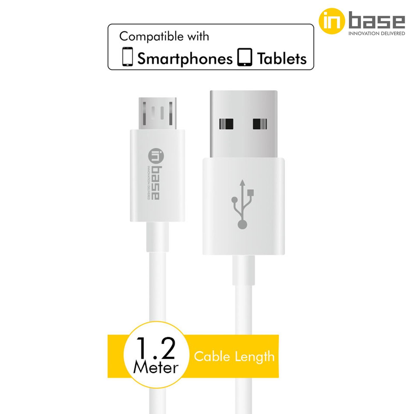 Inbase Type A 2-Port Fast Charger (Type A to Micro USB Cable, Multiple Protection, White) Inbase Type A 2-Port Fast Charger (Type A to Micro USB Cable, Multiple Protection, White)_3