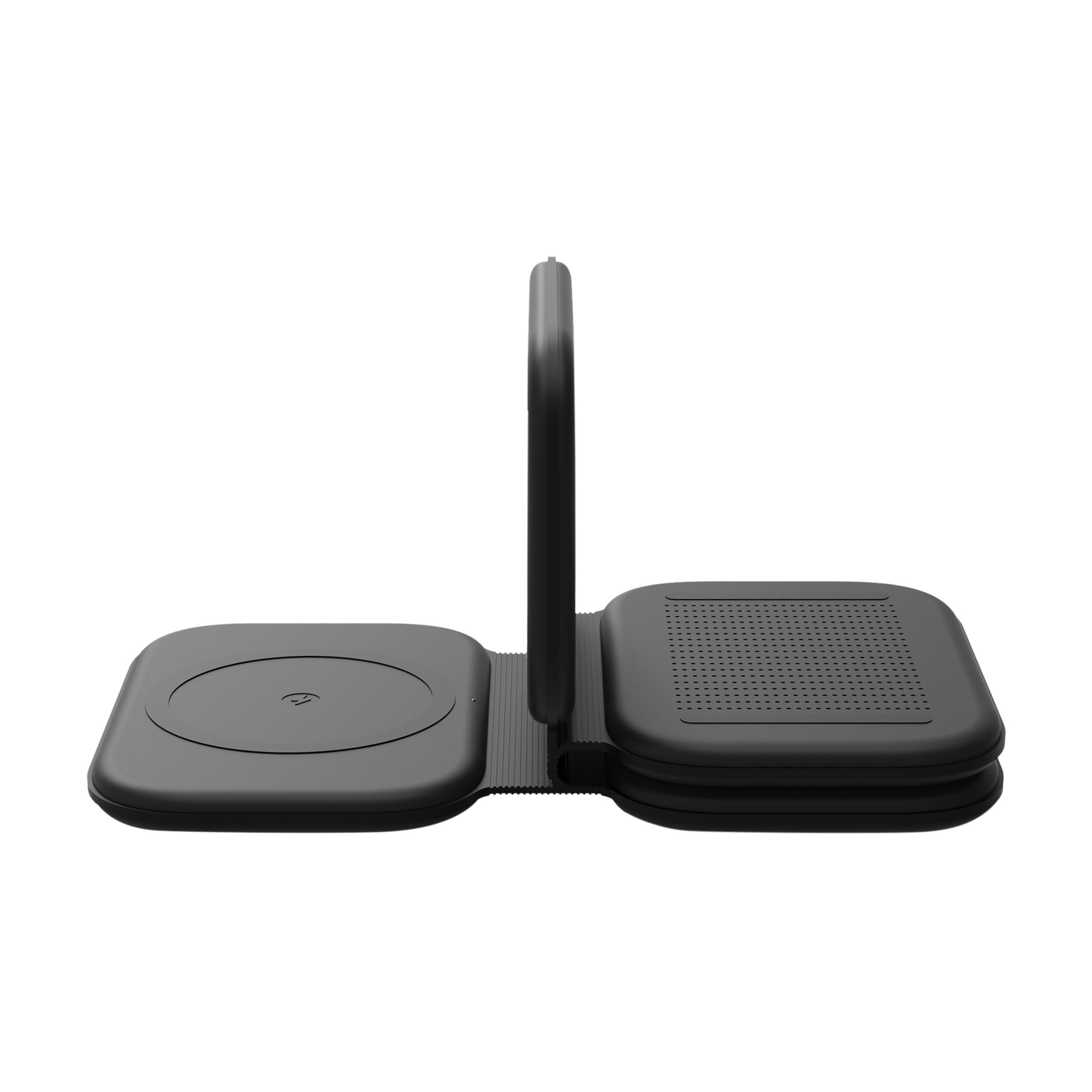 Croma 15W 3-in-1 Wireless Charger for iPhone 14, 14 Pro, 15, 15 Pro, iWatch 4, 5, 6, 7, 8 & AirPods 2, 3, Pro (Qi Compatible, Apple Compatible, Black)_5