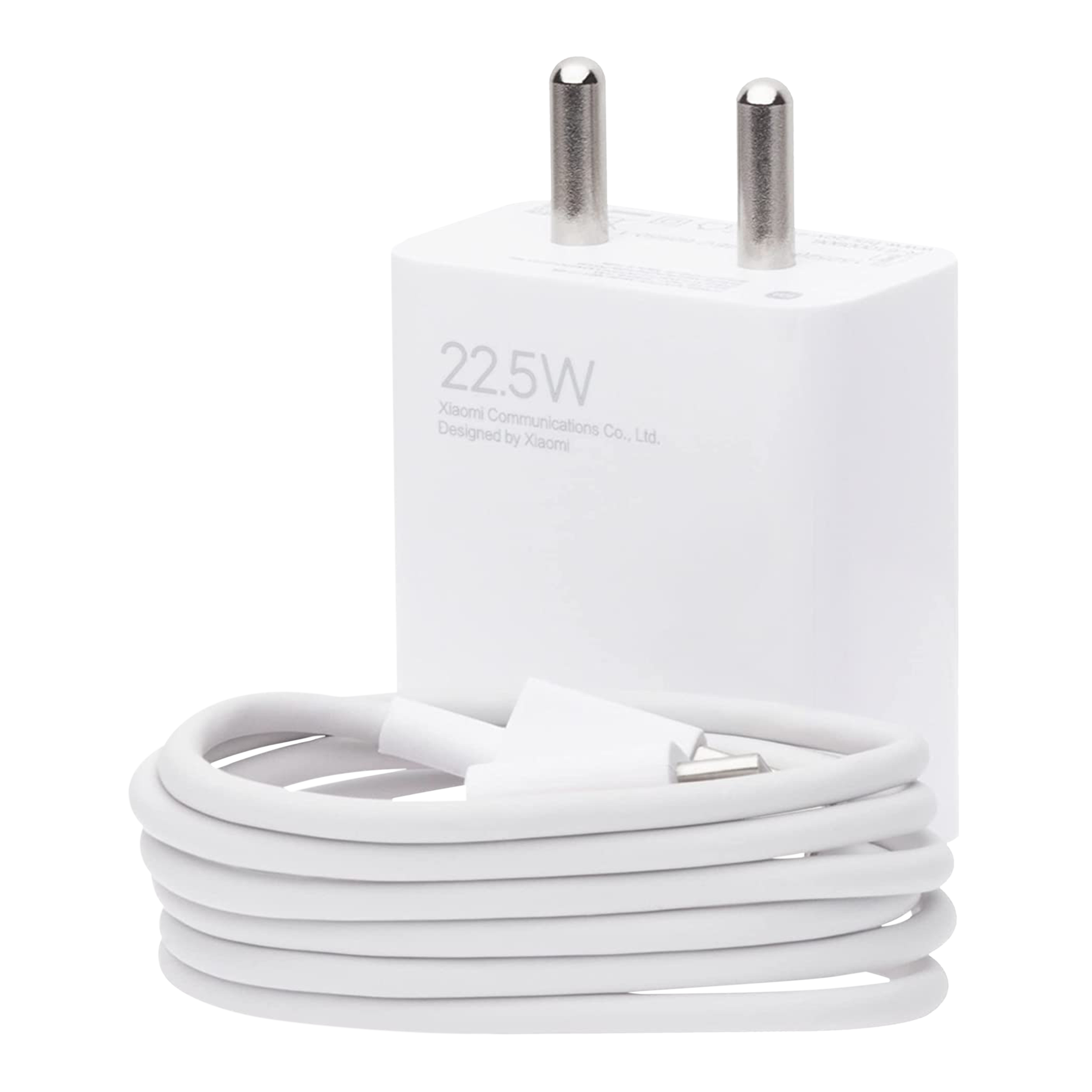 Xiaomi 22.5W Type A Fast Charger (Type A to Type C Cable, Qualcomm Quick Charge 3., White)_1