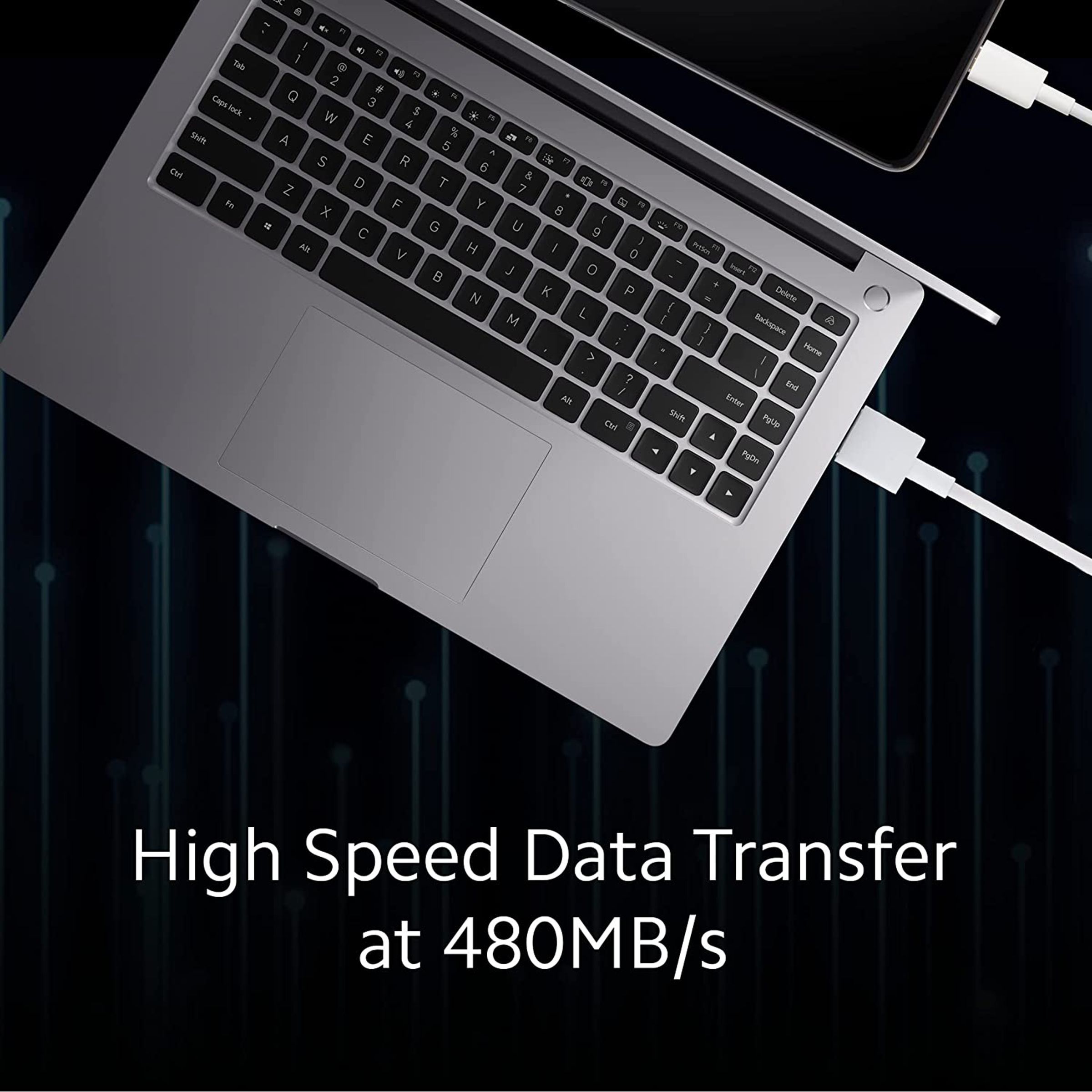 Xiaomi 22.5W Type A Fast Charger (Type A to Type C Cable, Qualcomm Quick Charge 3., White)_7