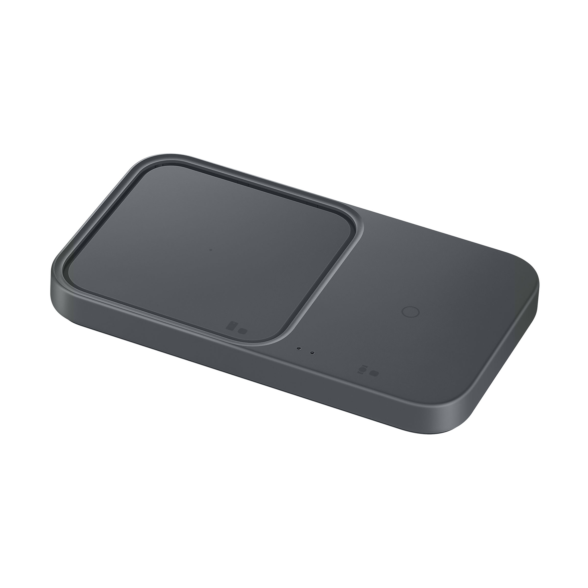 SAMSUNG Duo 15W 2-in-1 Wireless Charger for iOS, Android, Smart Watch (Adaptive Charging, Dark Gray)_9