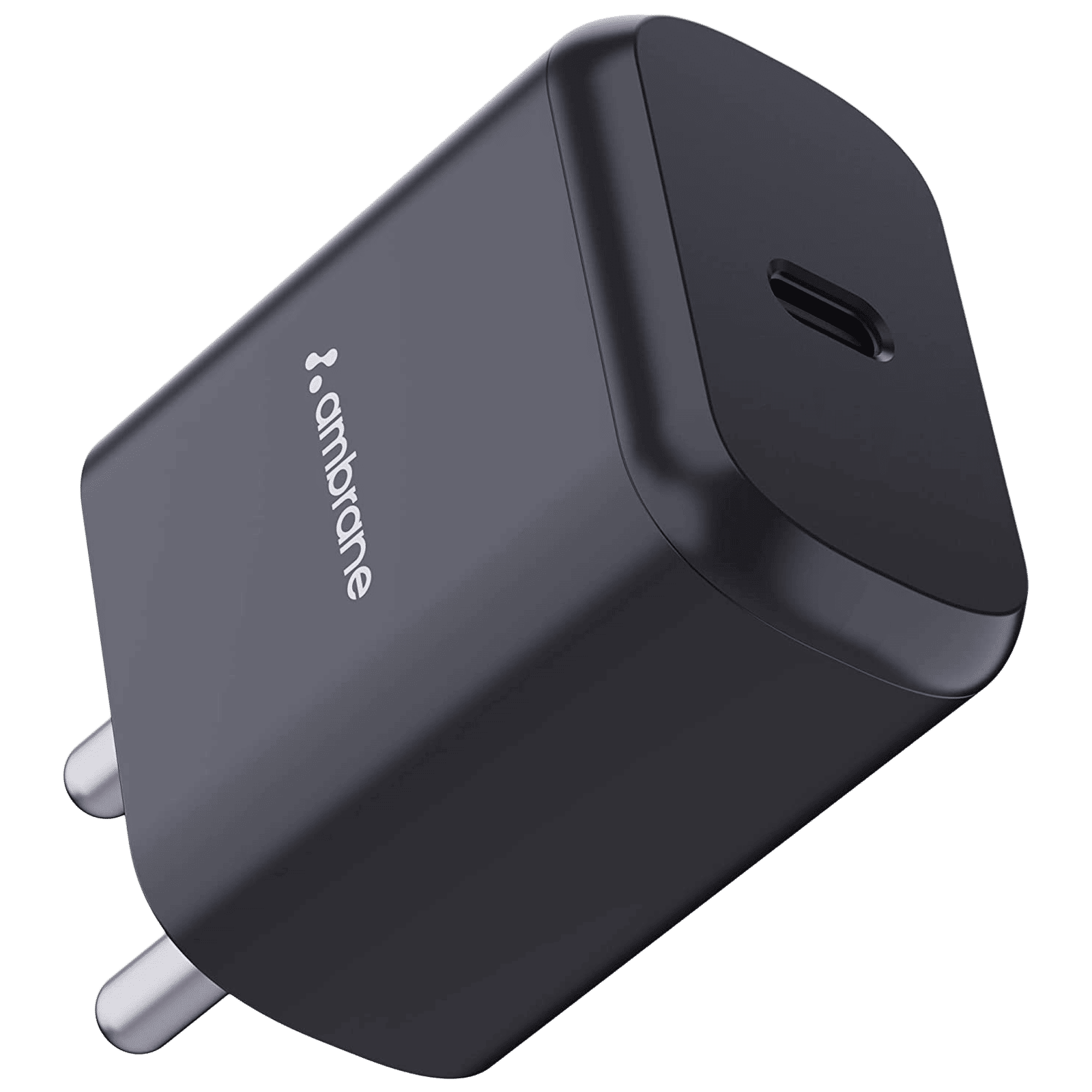 ambrane Raap M20 20W Type C Fast Charger (Adapter Only, Black)_1