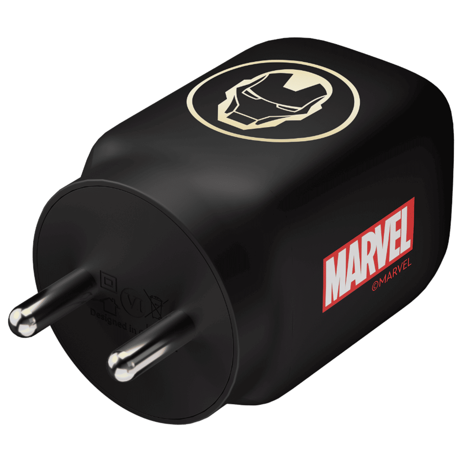 belkin Ironman 65W Type C 2-Port Fast Charger (Adapter Only, Integrated GaN Technology, Black)_4