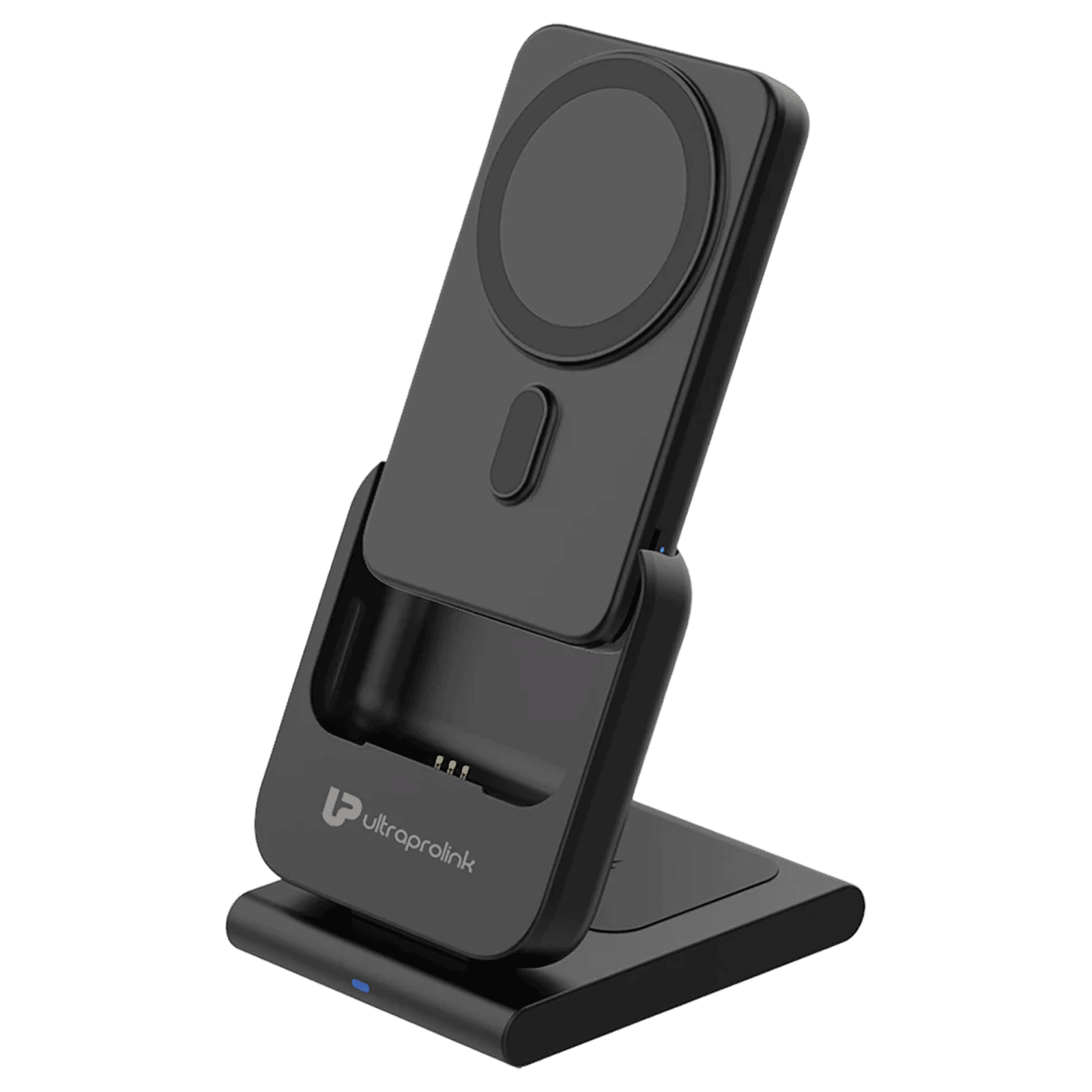 ultraprolink Vylis GO 20W 3-in-1 Wireless Charging Dock for iPhone, iWatch and Airpods (LED Indicators, Black) ultraprolink Vylis GO 20W 3-in-1 Wireless Charging Dock for iPhone, iWatch and Airpods (LED Indicators, Black)_1