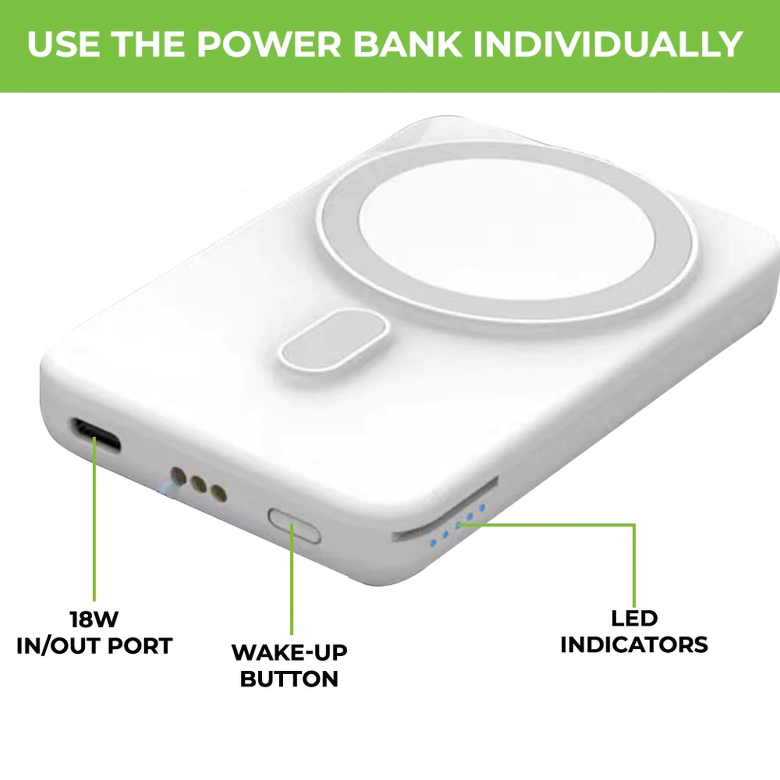 ultraprolink Vylis GO 20W 3-in-1 Wireless Charging Dock for iPhone, iWatch and Airpods (LED Indicators, White)_3