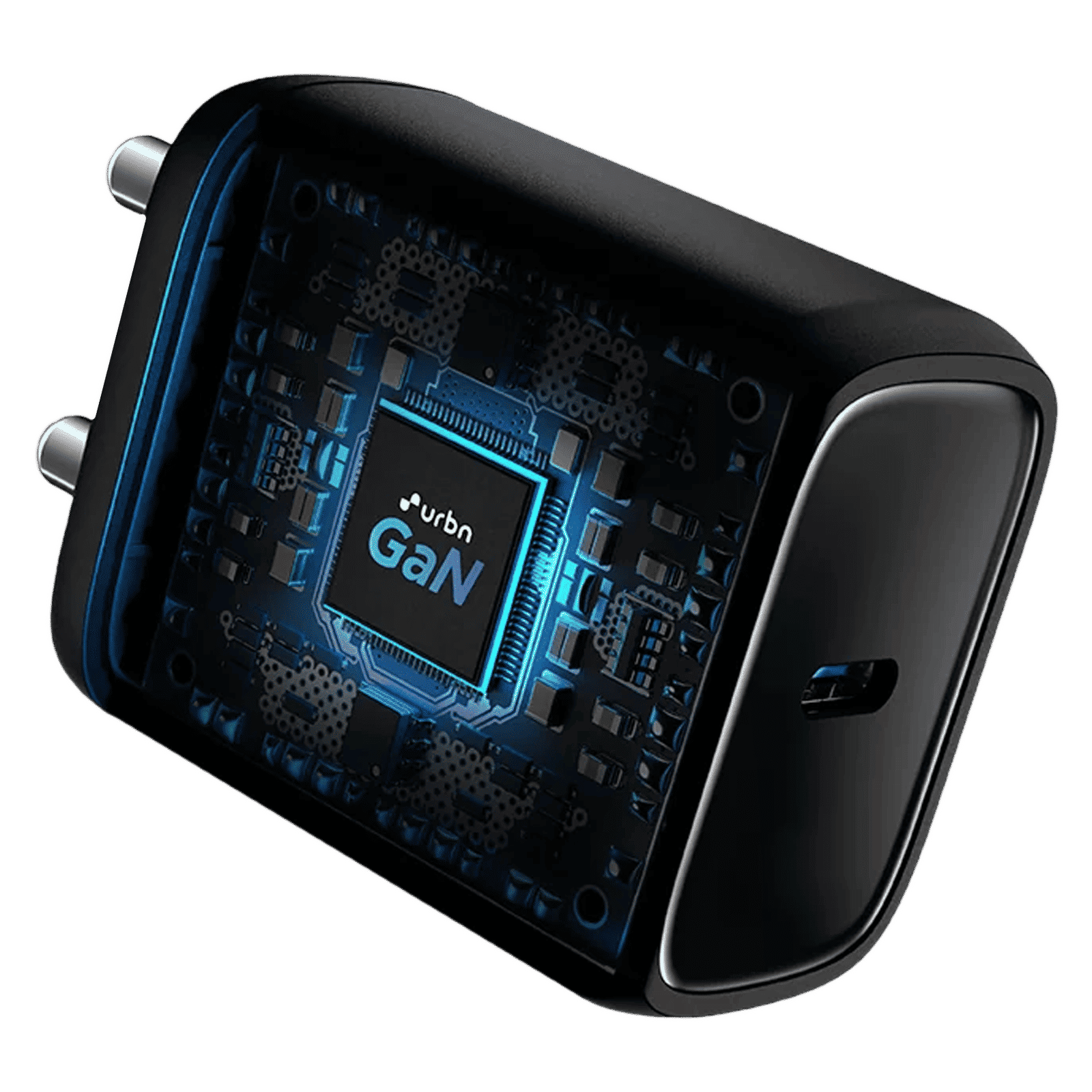 urbn UWA250BK 25W Type C Fast Charger (Adapter Only, GaN Technology, Black)_6