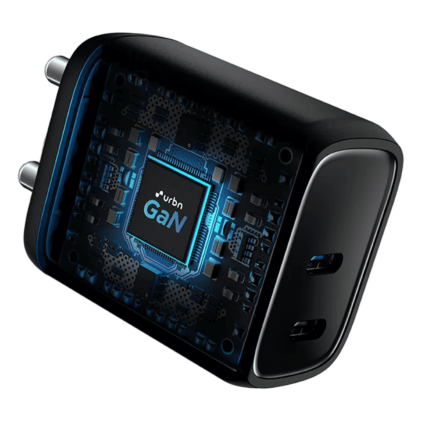 urbn UWA350BK 35W Type C 2-Port Fast Charger (Adapter Only, GaN Technology, Black) urbn UWA350BK 35W Type C 2-Port Fast Charger (Adapter Only, GaN Technology, Black)_3