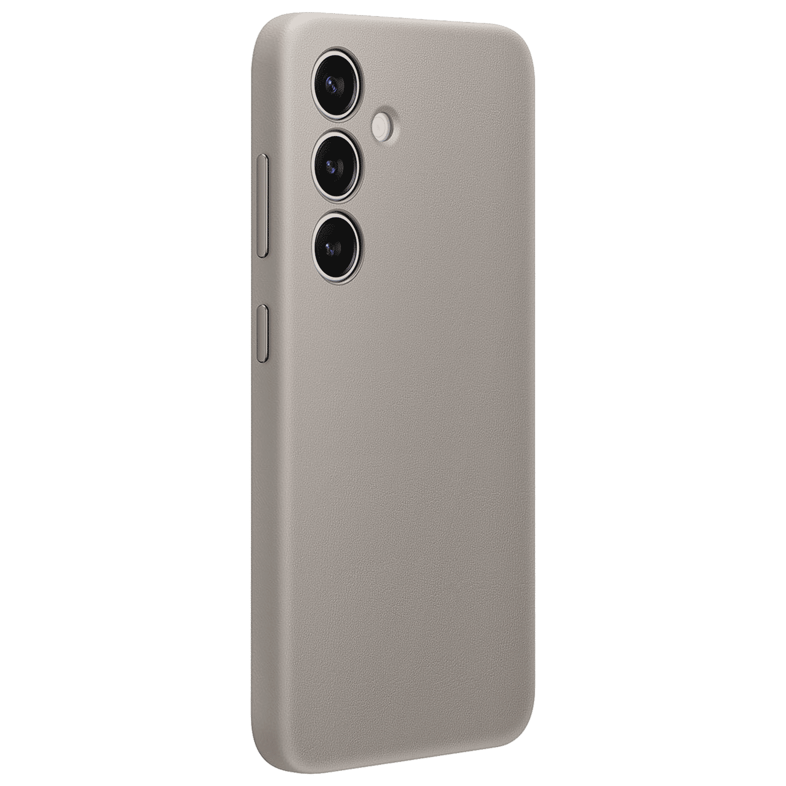 SAMSUNG Soft Vegan Leather & Polycarbonate Back Case for SAMSUNG Galaxy S24+ (Gentle Inner Lining, Taupe)_4