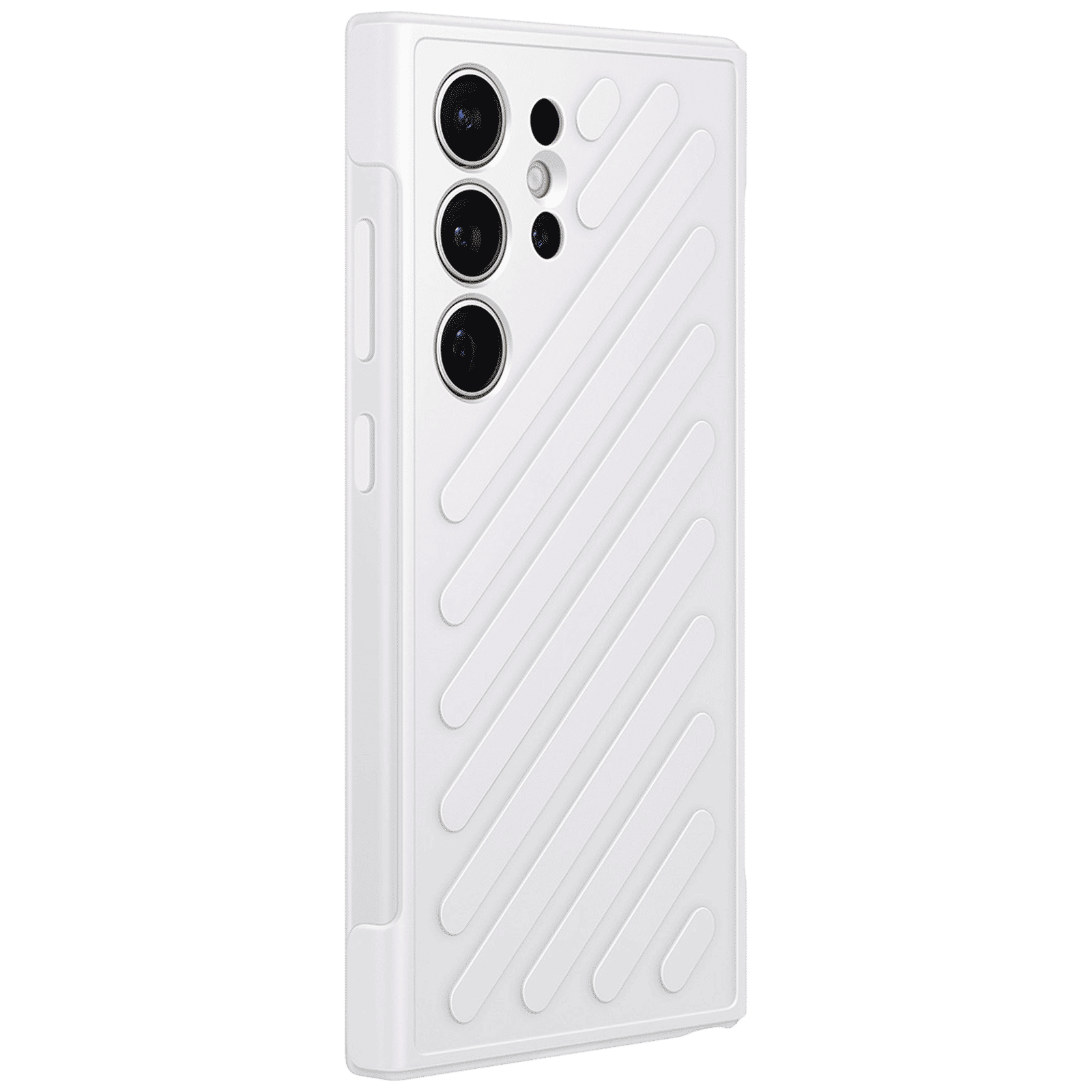 SAMSUNG Shield Polyurethane Back Case for SAMSUNG Galaxy S24 Ultra (Durable and Modern, Light Gray)_4