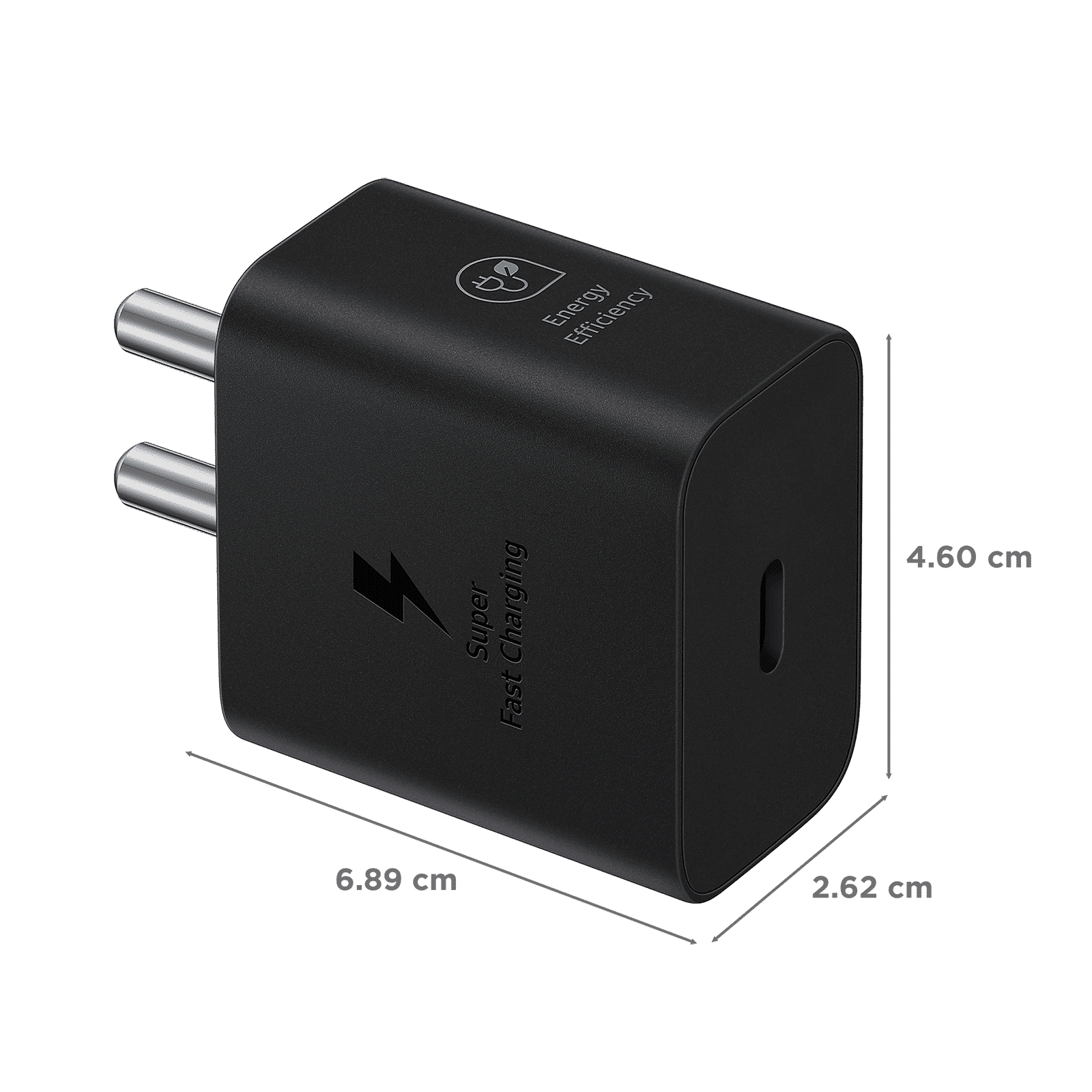 SAMSUNG EP-T2510XBNGIN 25W Type C Fast Charger (Type C to Type C Cable, Support PD 3.0 PPS, Black)_2