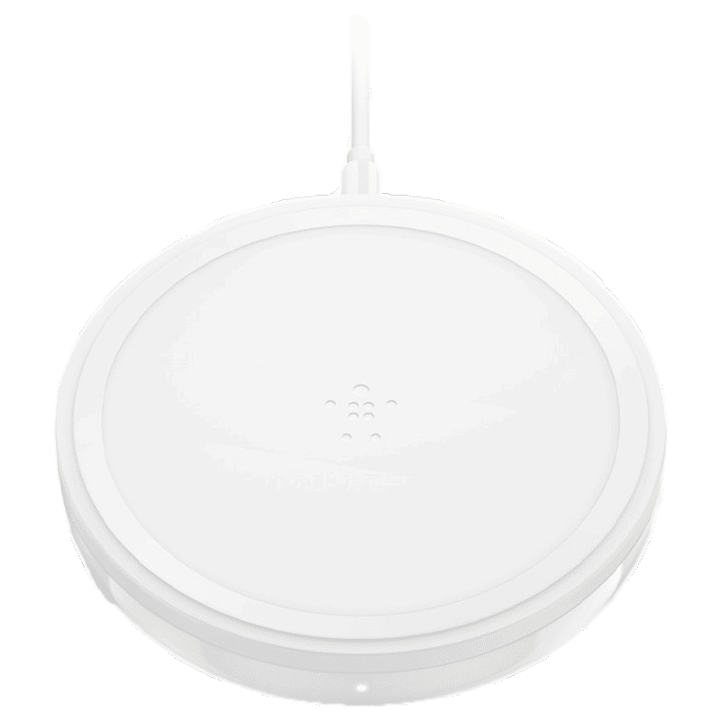 beikin Boost Up Bold 10 W Wireless Charging Pad ( Universal QI Compatibility, White)_4