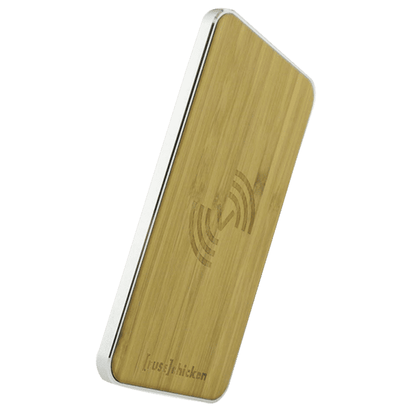 FUSE chicken Gravity Lift 5W Wireless Charger for Mobiles, Tablets and Laptops (High Strength Aluminium Body, Wood)_5