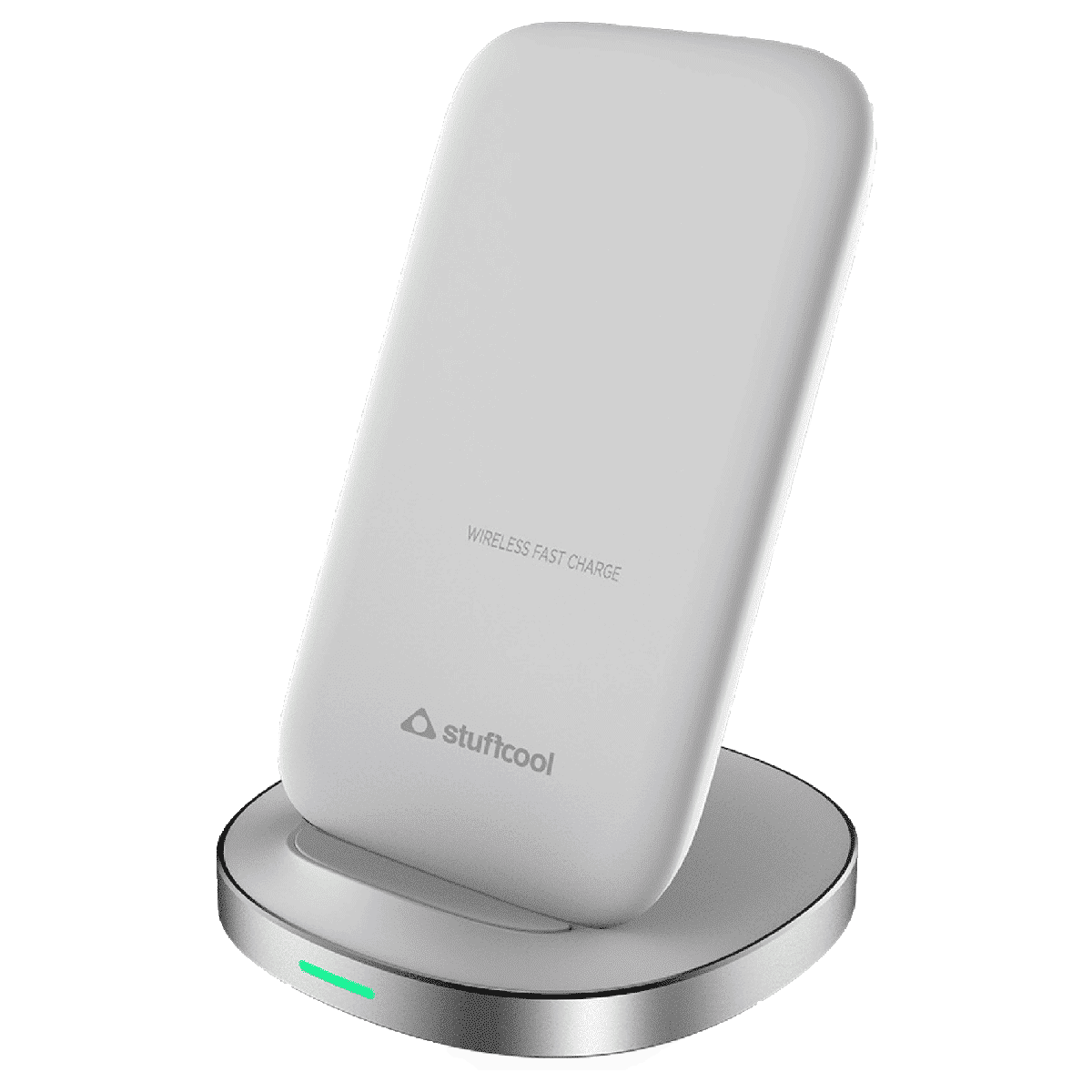 stuffcool WC510 10W Wireless Charger for iPhone and Android (Vertical and Horizontal Charging, Black)_2