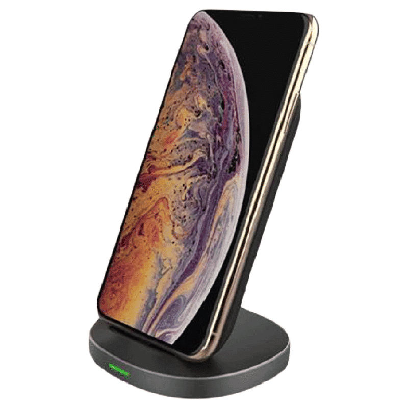 stuffcool WC510 10W Wireless Charger for iPhone and Android (Vertical and Horizontal Charging, Black)_3