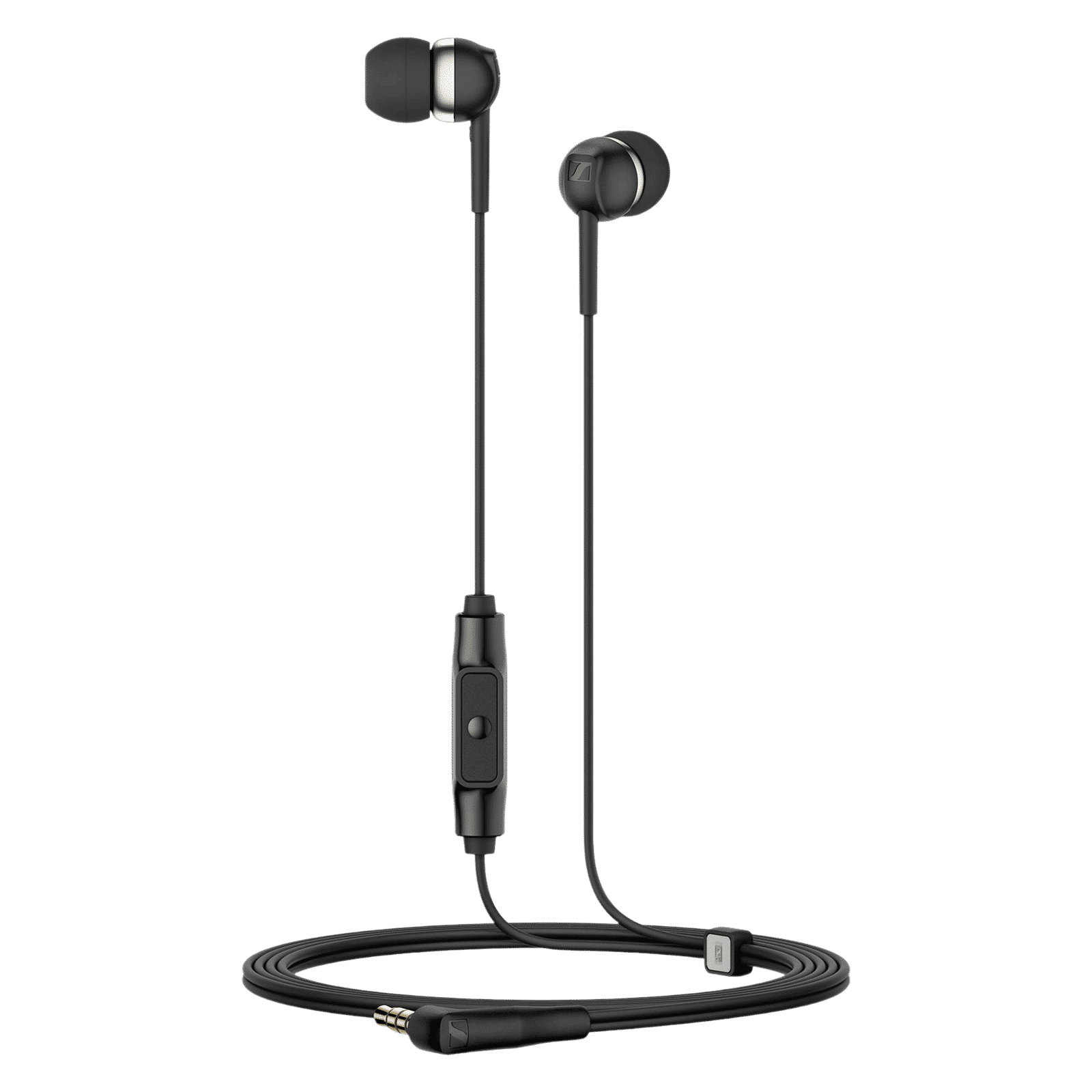 SENNHEISER CX80S Wired Earphone with Mic (3.5mm Connector, In Ear, Black) SENNHEISER CX80S Wired Earphone with Mic (3.5mm Connector, In Ear, Black)_4