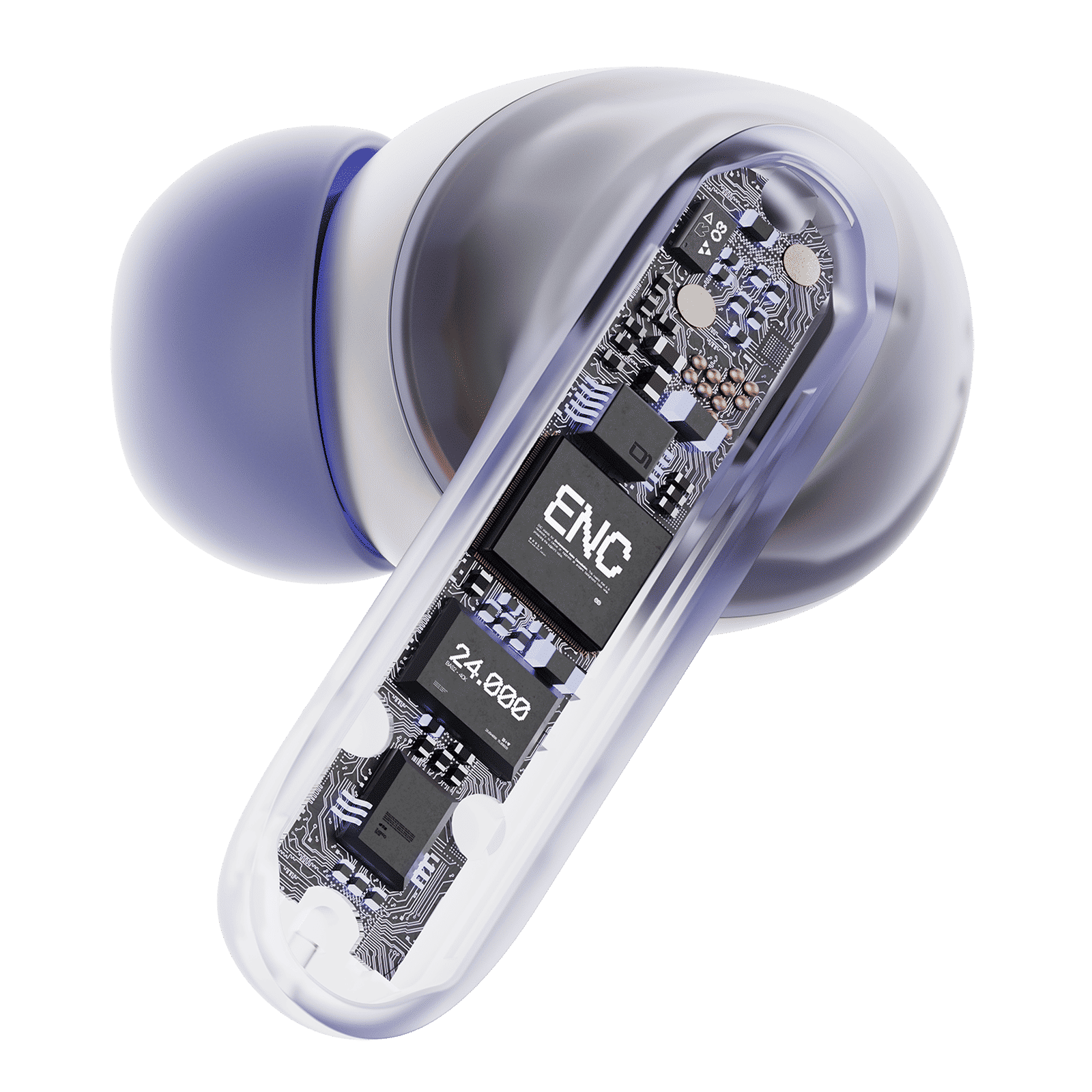 GOBOULT (formerly Boult) Z40 Pro TWS Earbuds with Environmental Noise Cancellation (IPX5 Water Resistant, Fast Charging, Pro Lavender)_4